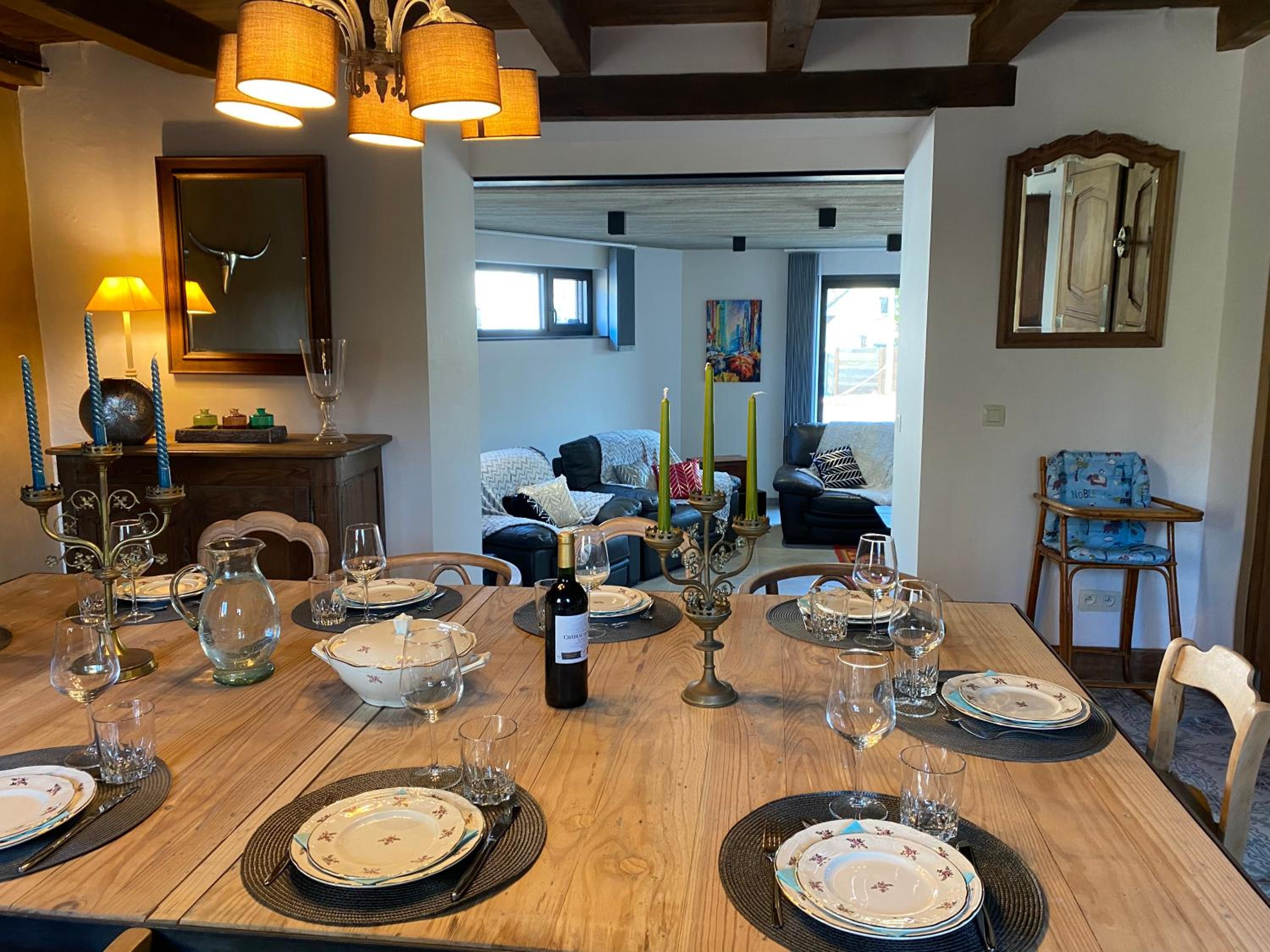 Le Héron - Gîte de charme clôturé, accès à la rivière - 6 ou 10 personnes