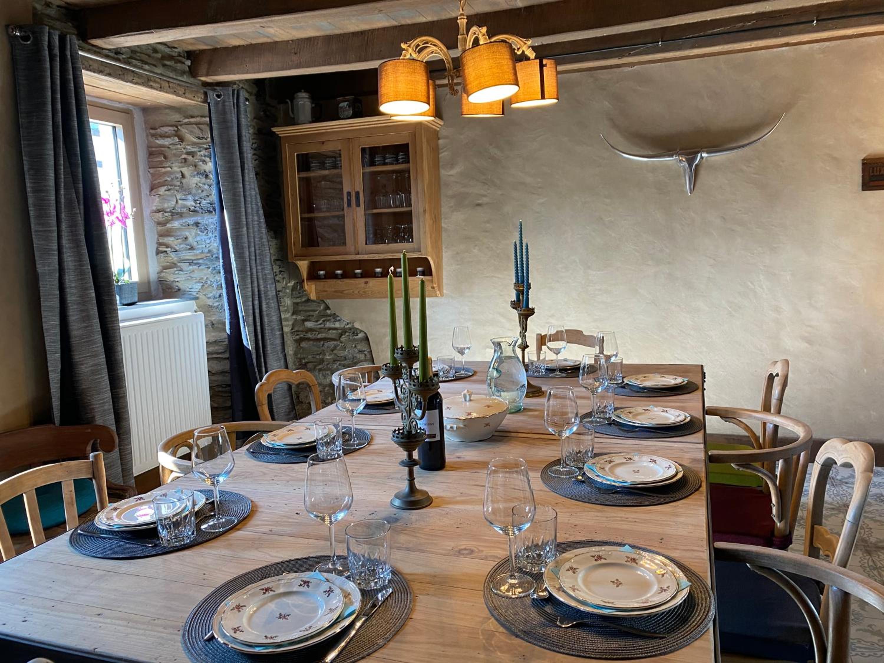 Le Héron - Gîte de charme clôturé, accès à la rivière - 6 ou 10 personnes