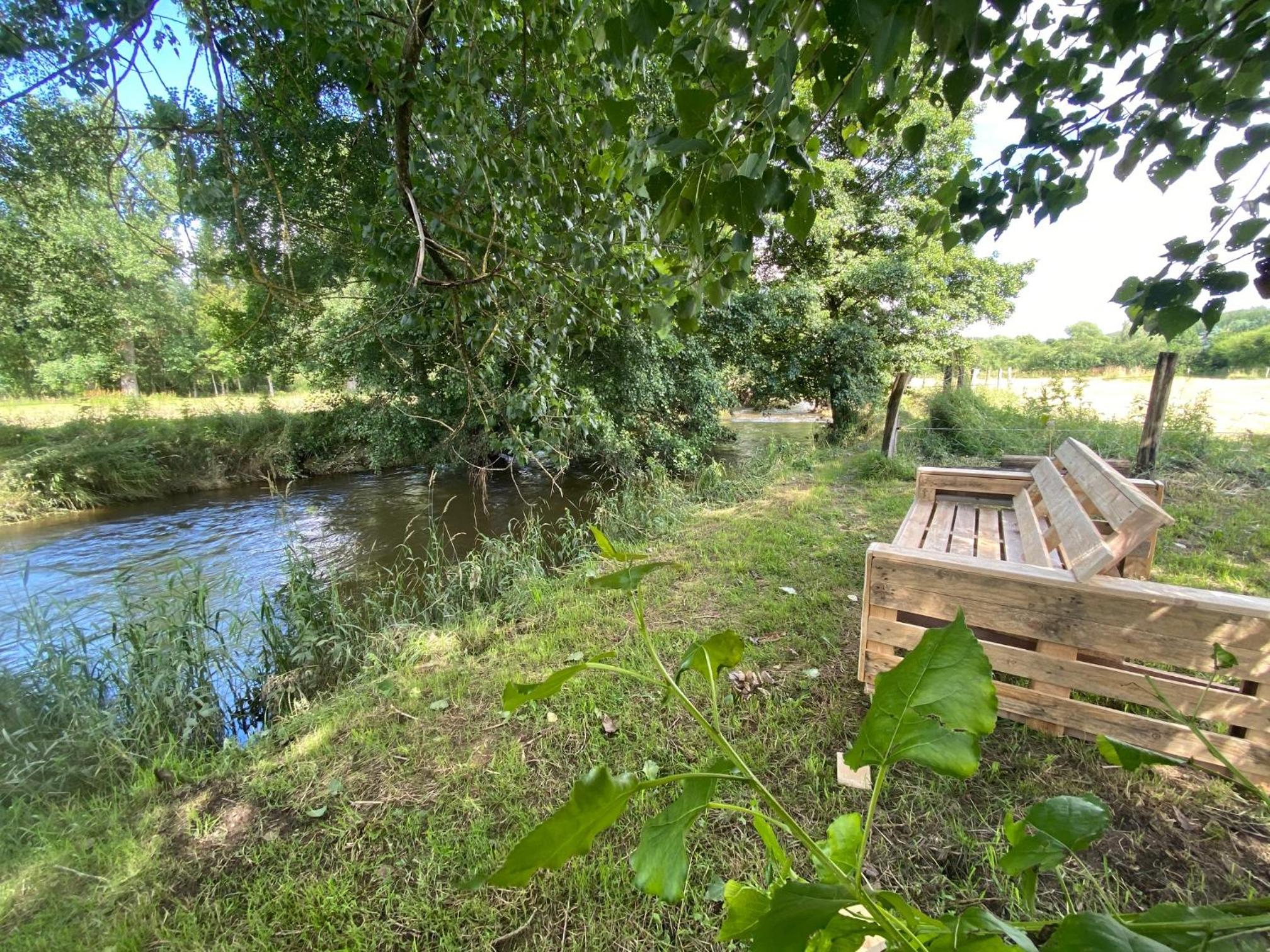 Le Héron - Gîte de charme clôturé, accès à la rivière - 6 ou 10 personnes
