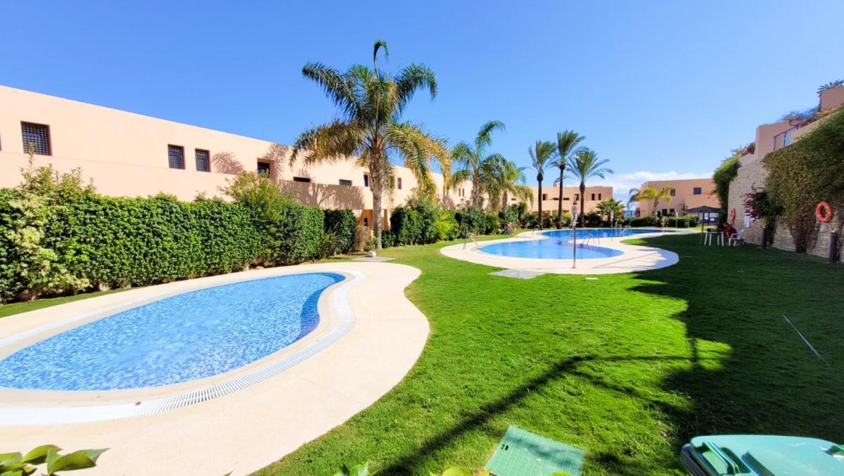 2 bedrooms appartement at Mojacar 400 m away from the beach with sea view shared pool and furnished terrace view 2