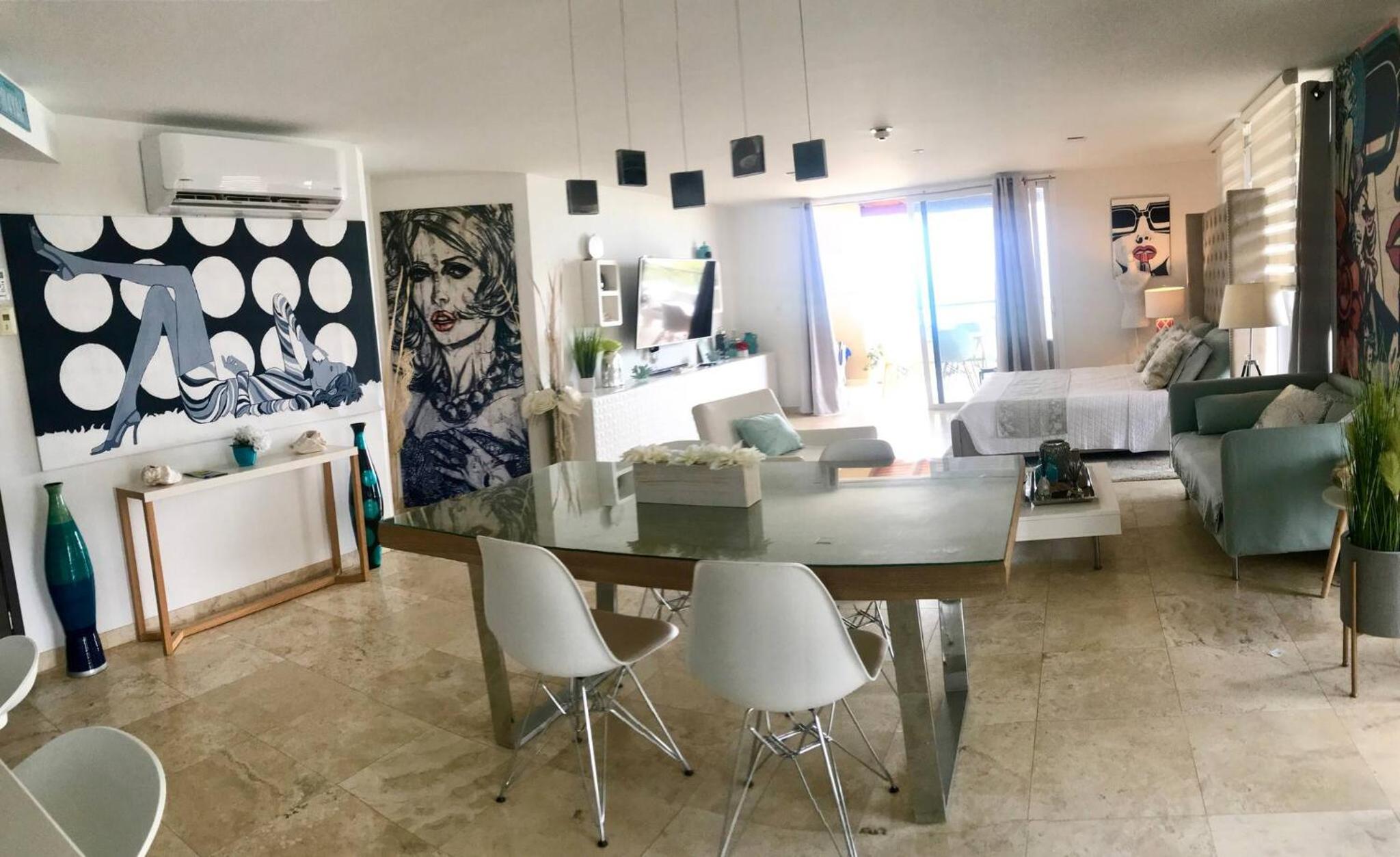 Modern Loft ,eagle Beach ,oasis Condo view 5