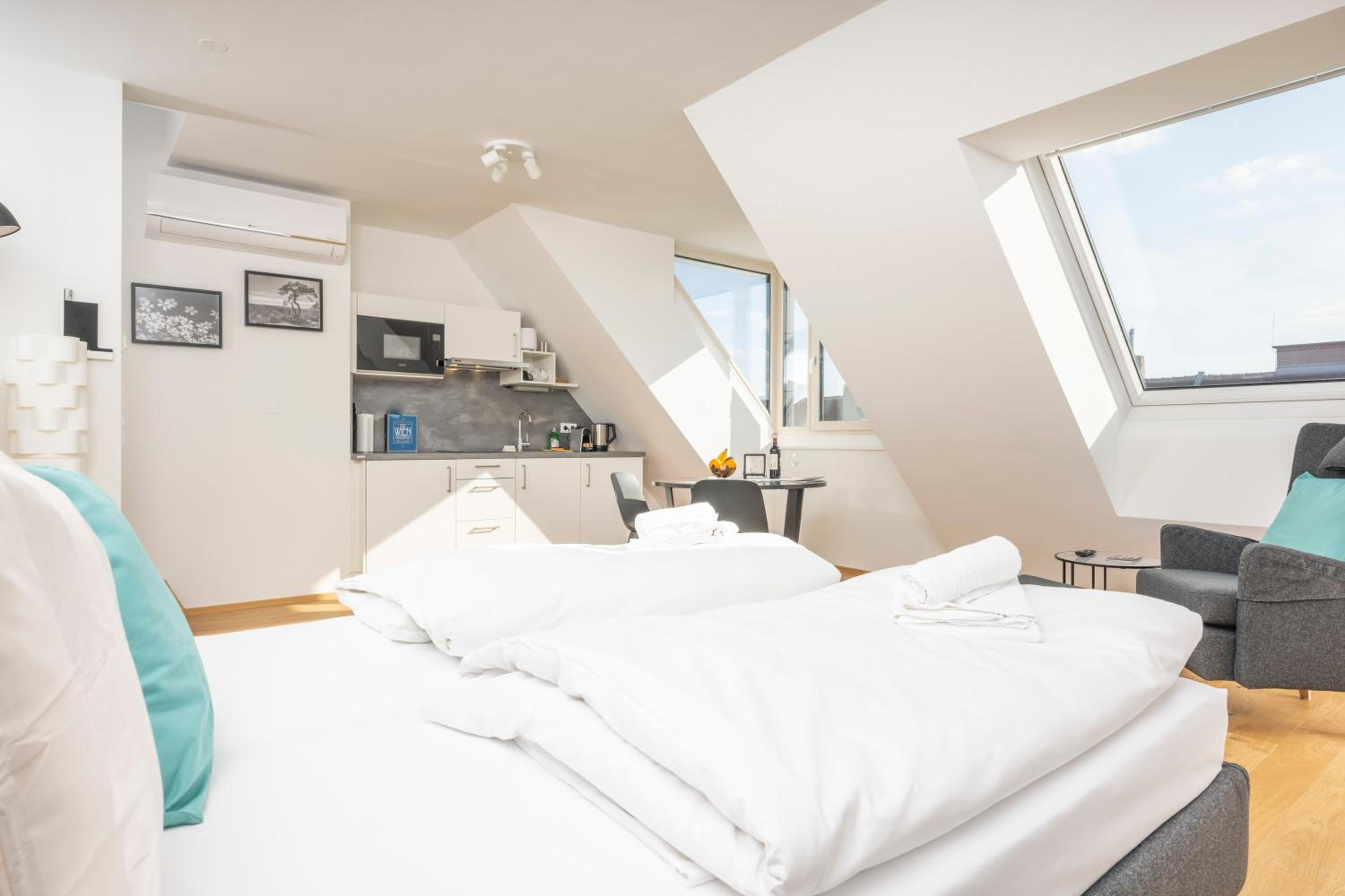Rooftop Apartments mit großer Terrasse