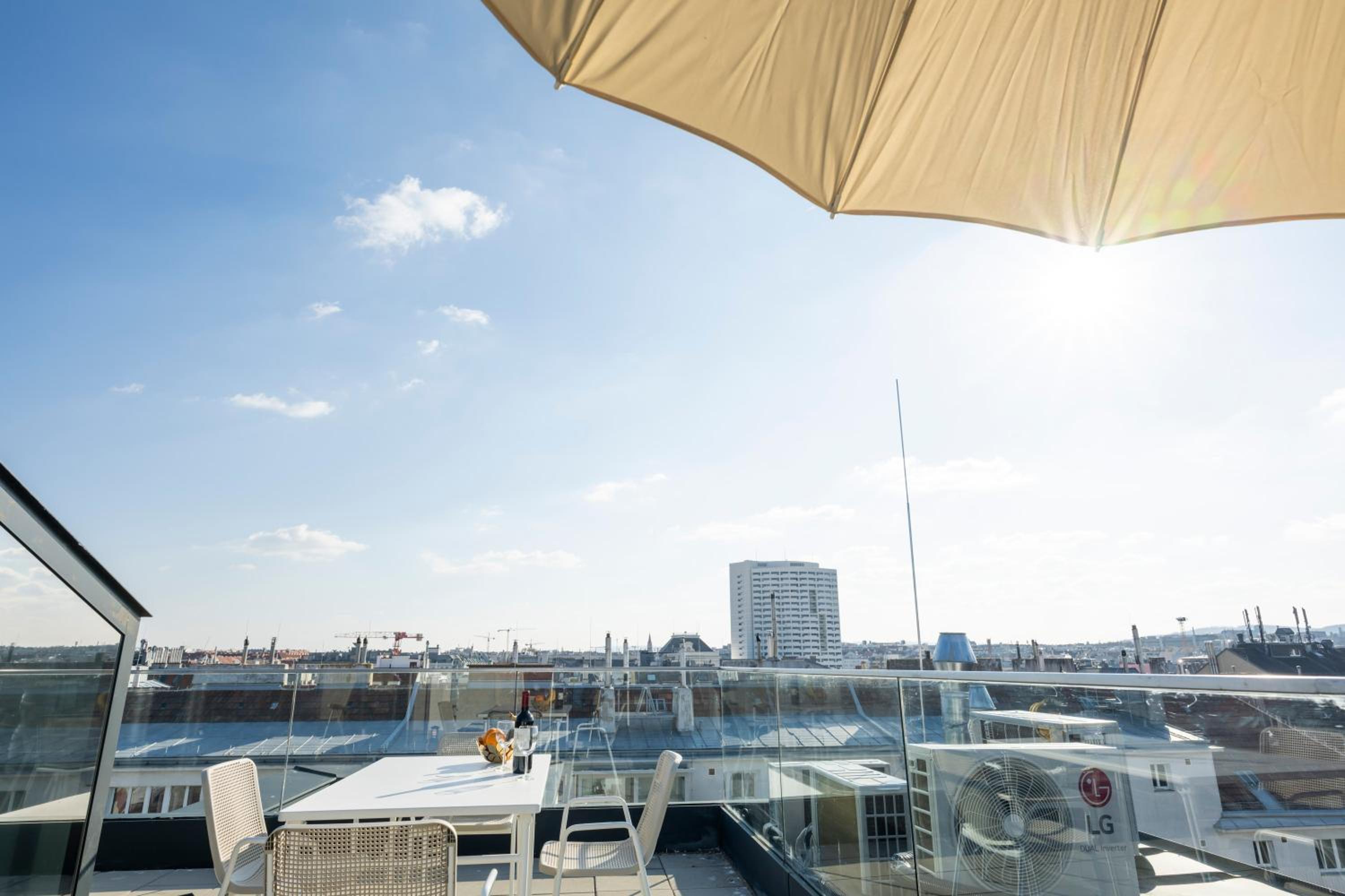 Rooftop Apartments mit großer Terrasse