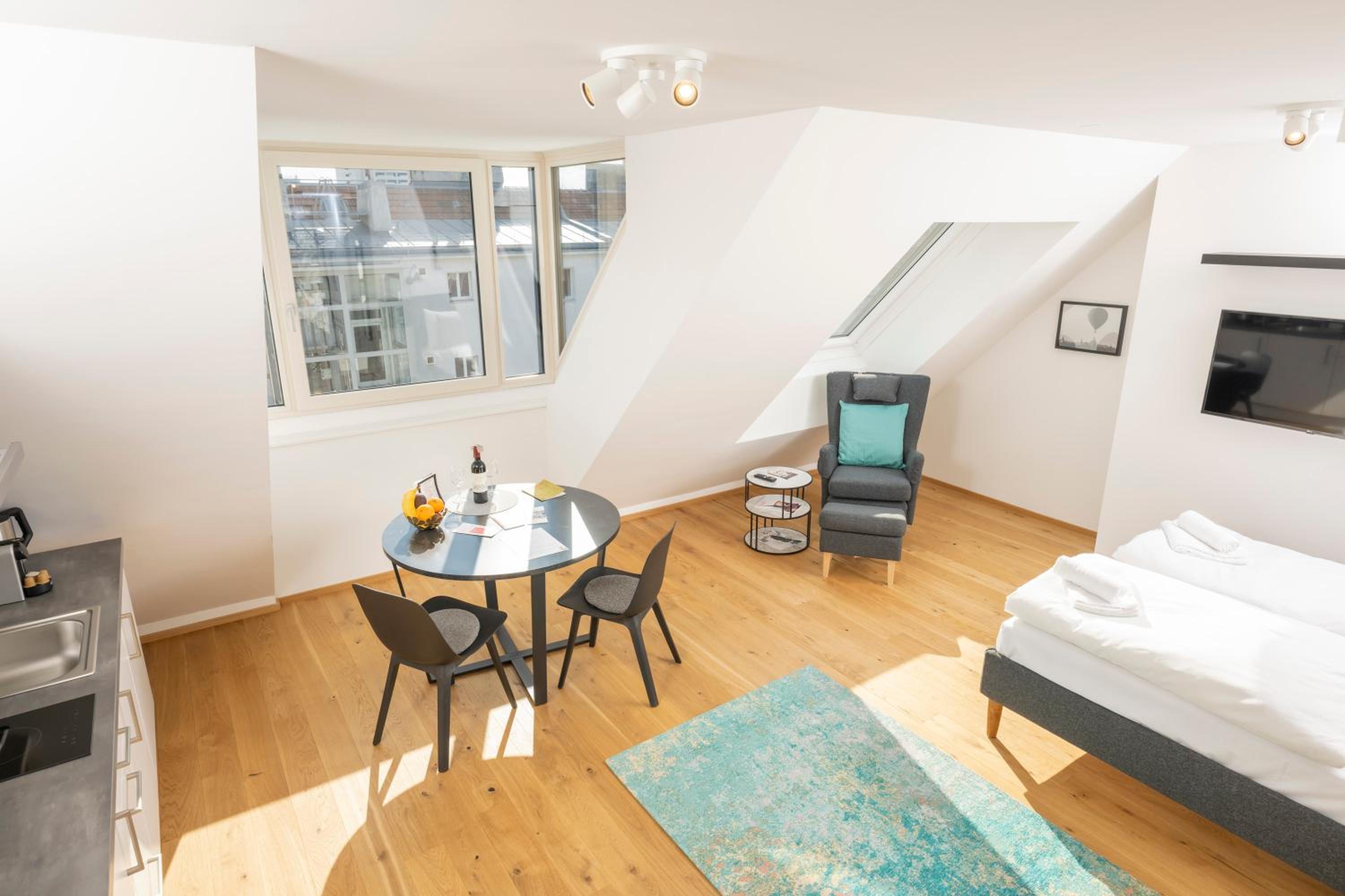 Rooftop Apartments mit großer Terrasse