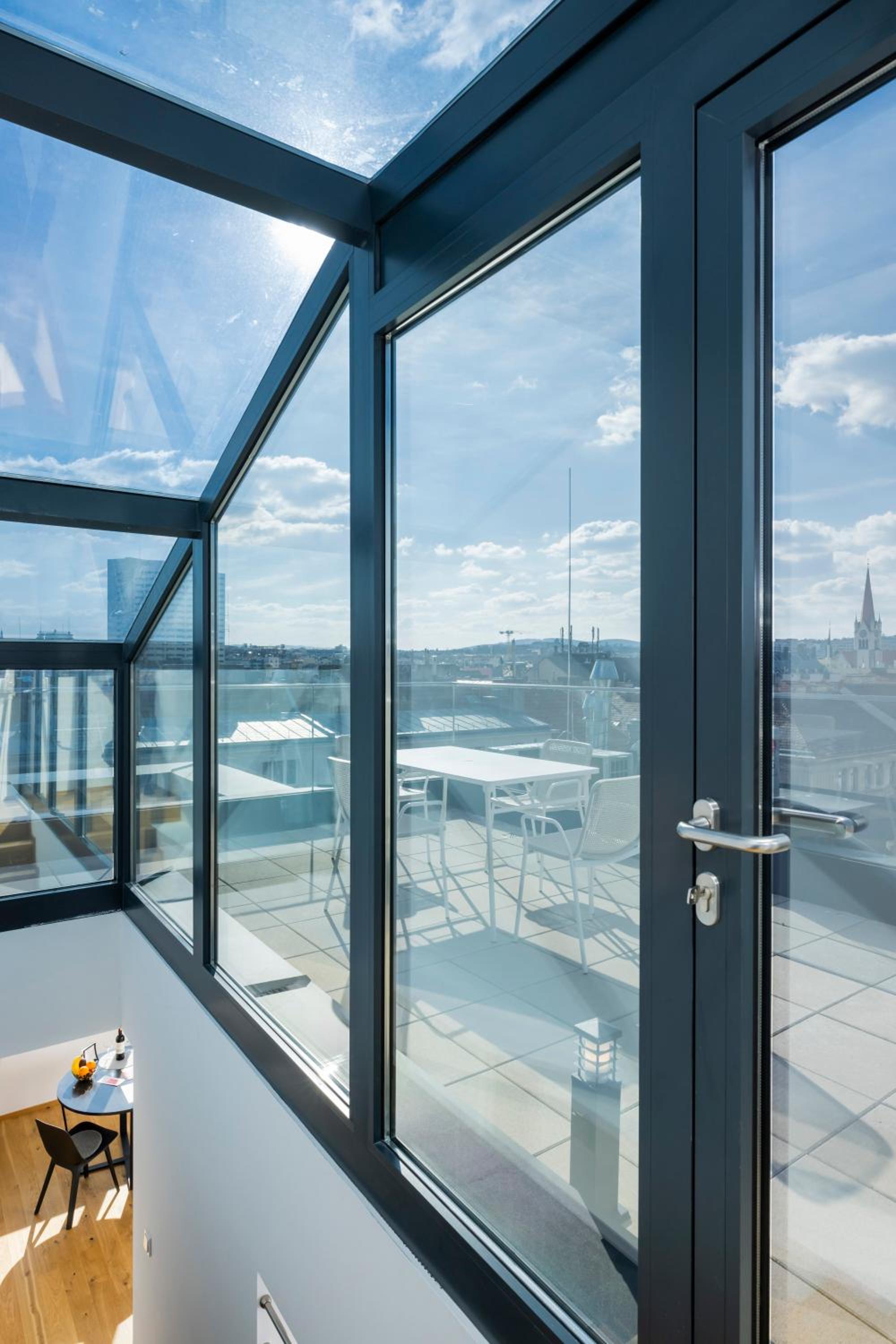 Rooftop Apartments mit großer Terrasse