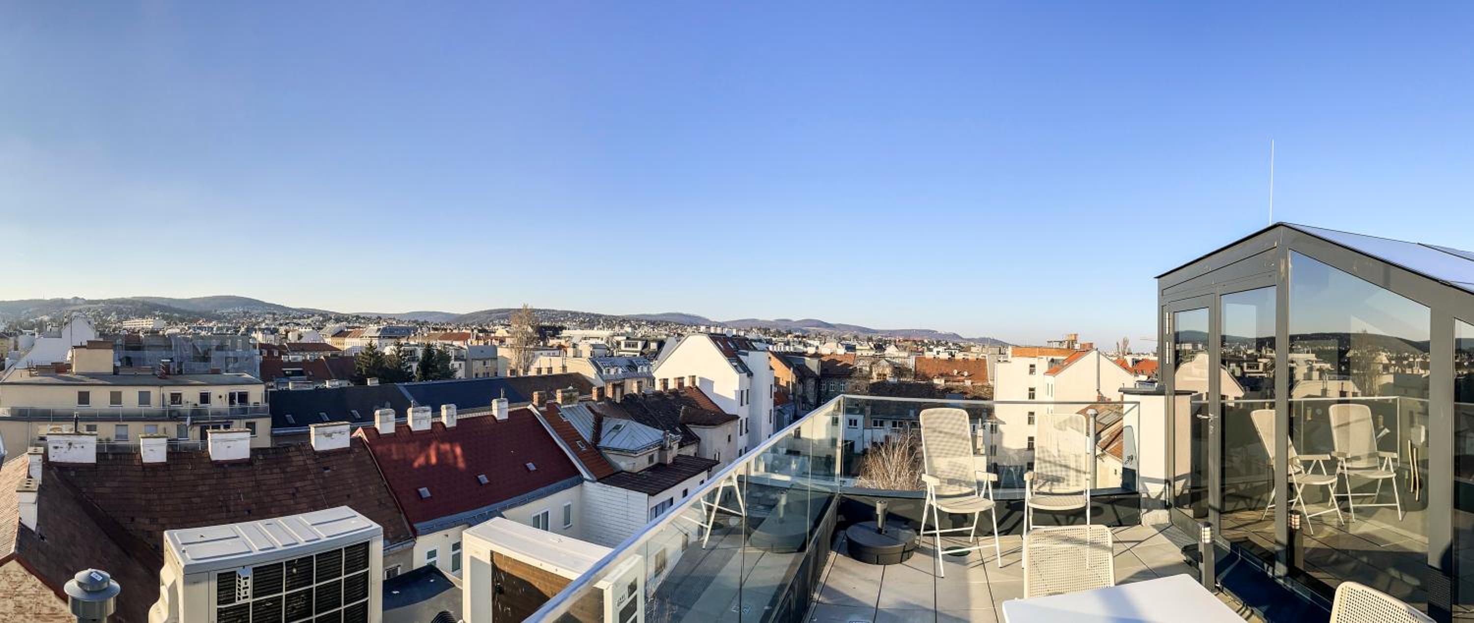 Rooftop Apartments mit großer Terrasse