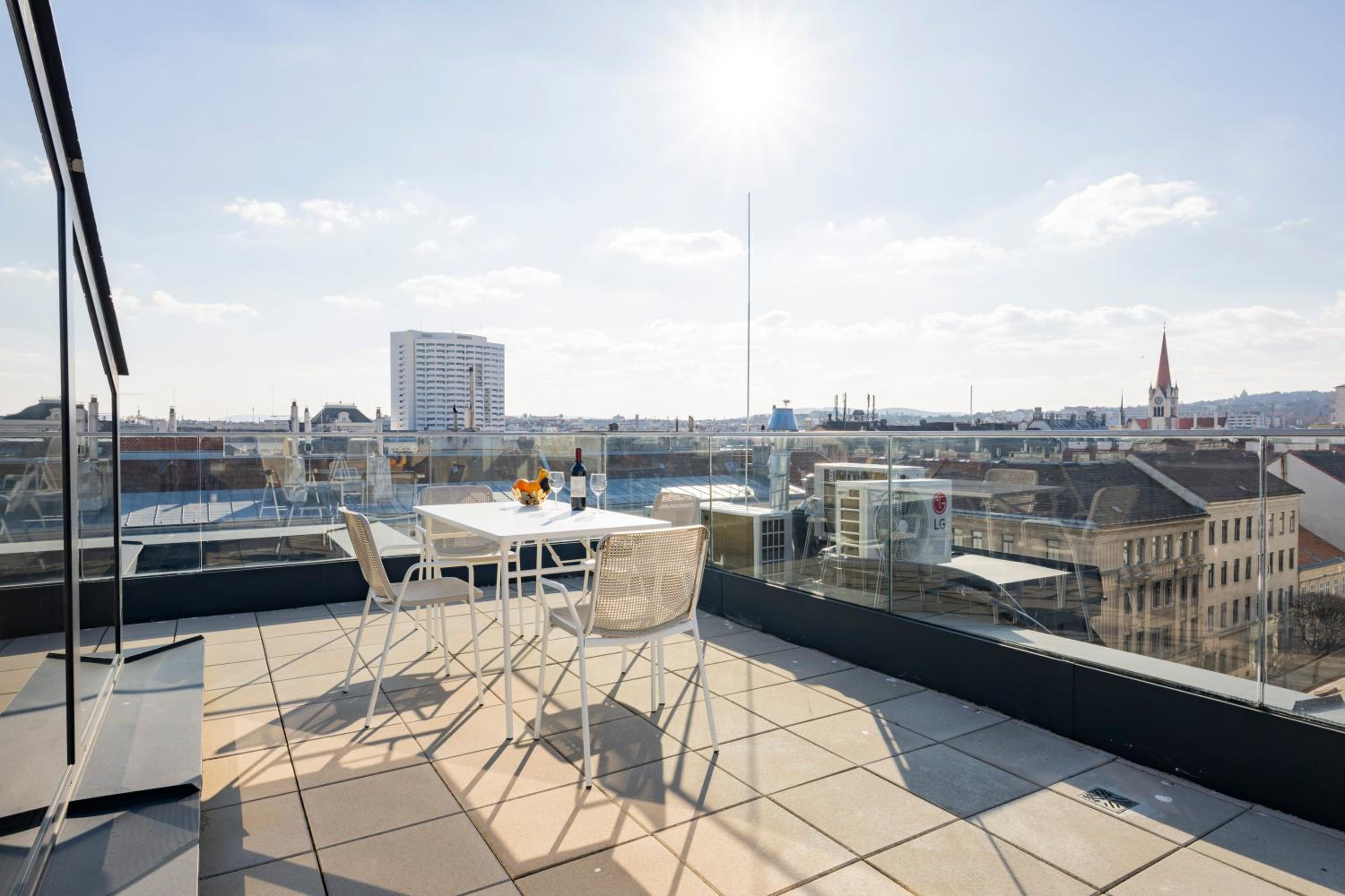 Rooftop Apartments mit großer Terrasse