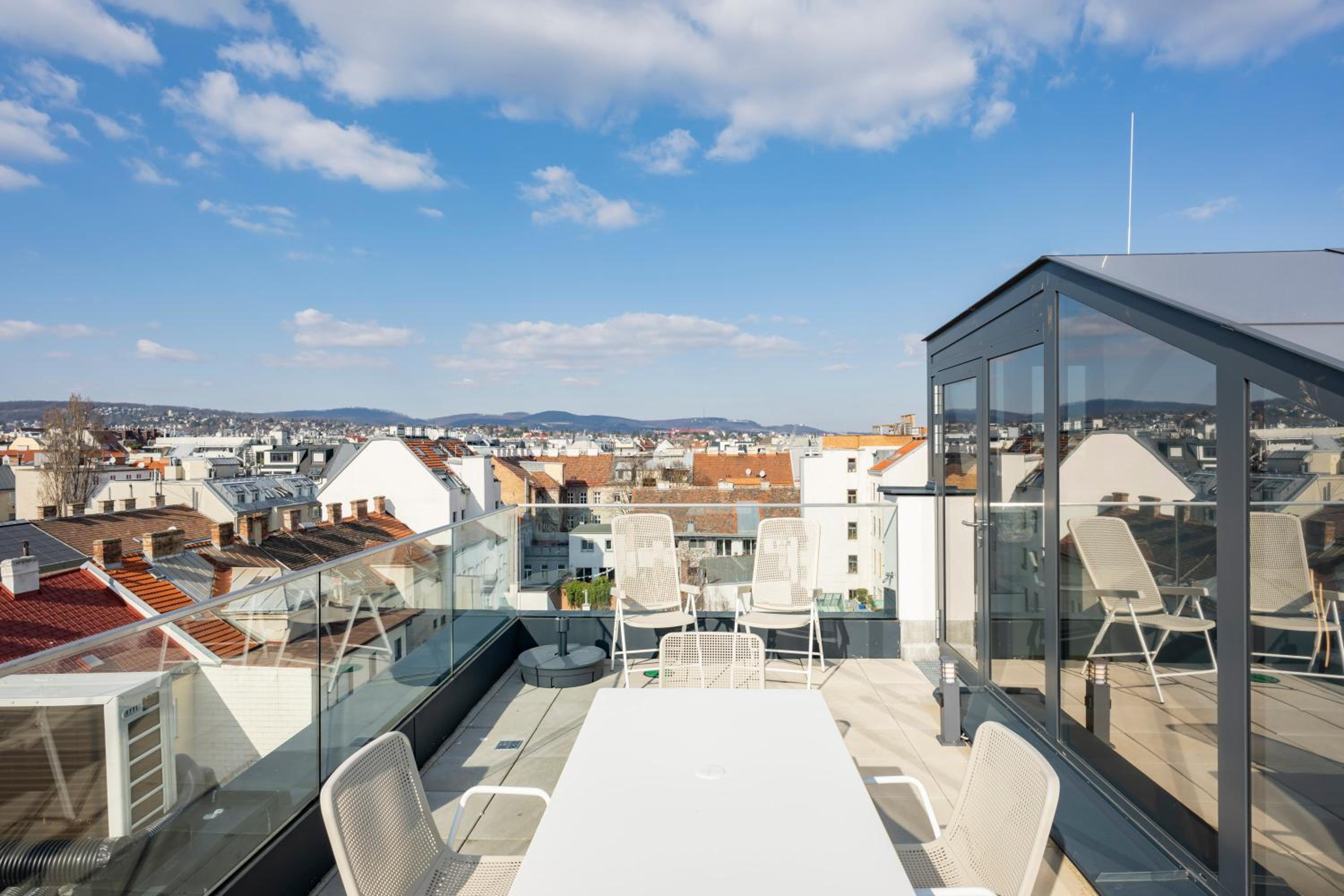 Rooftop Apartments mit großer Terrasse