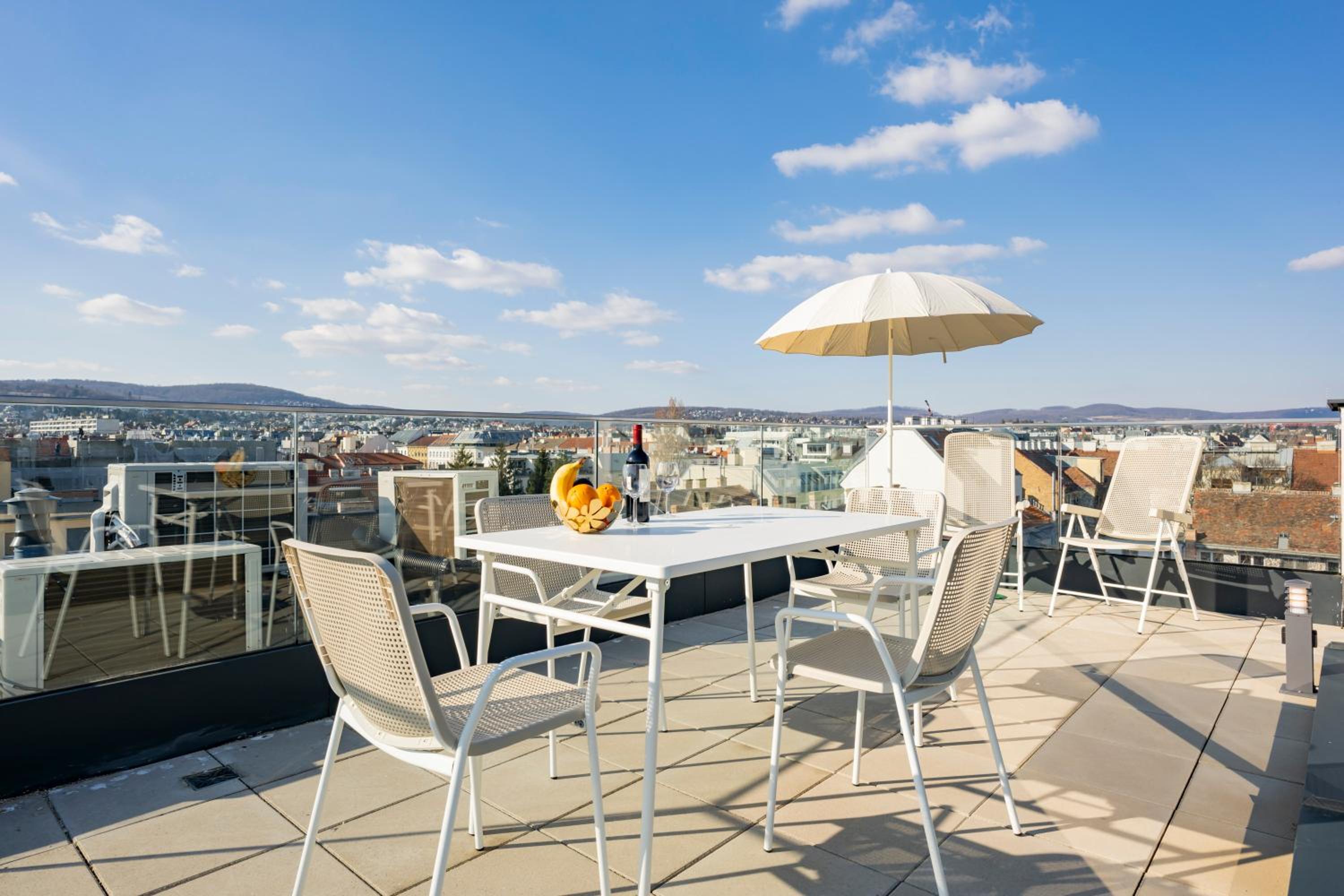 Rooftop Apartments mit großer Terrasse