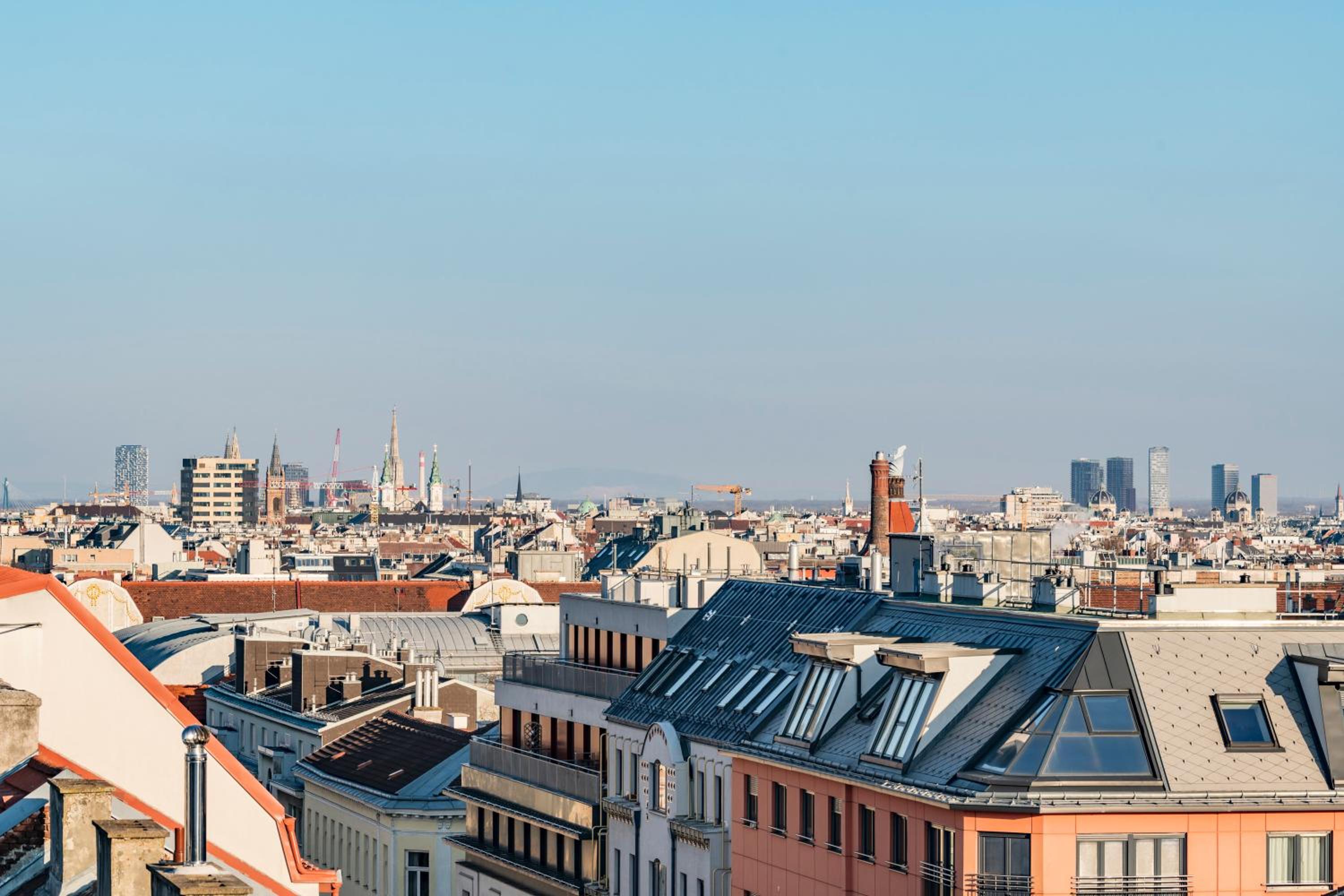 Rooftop Apartments mit großer Terrasse