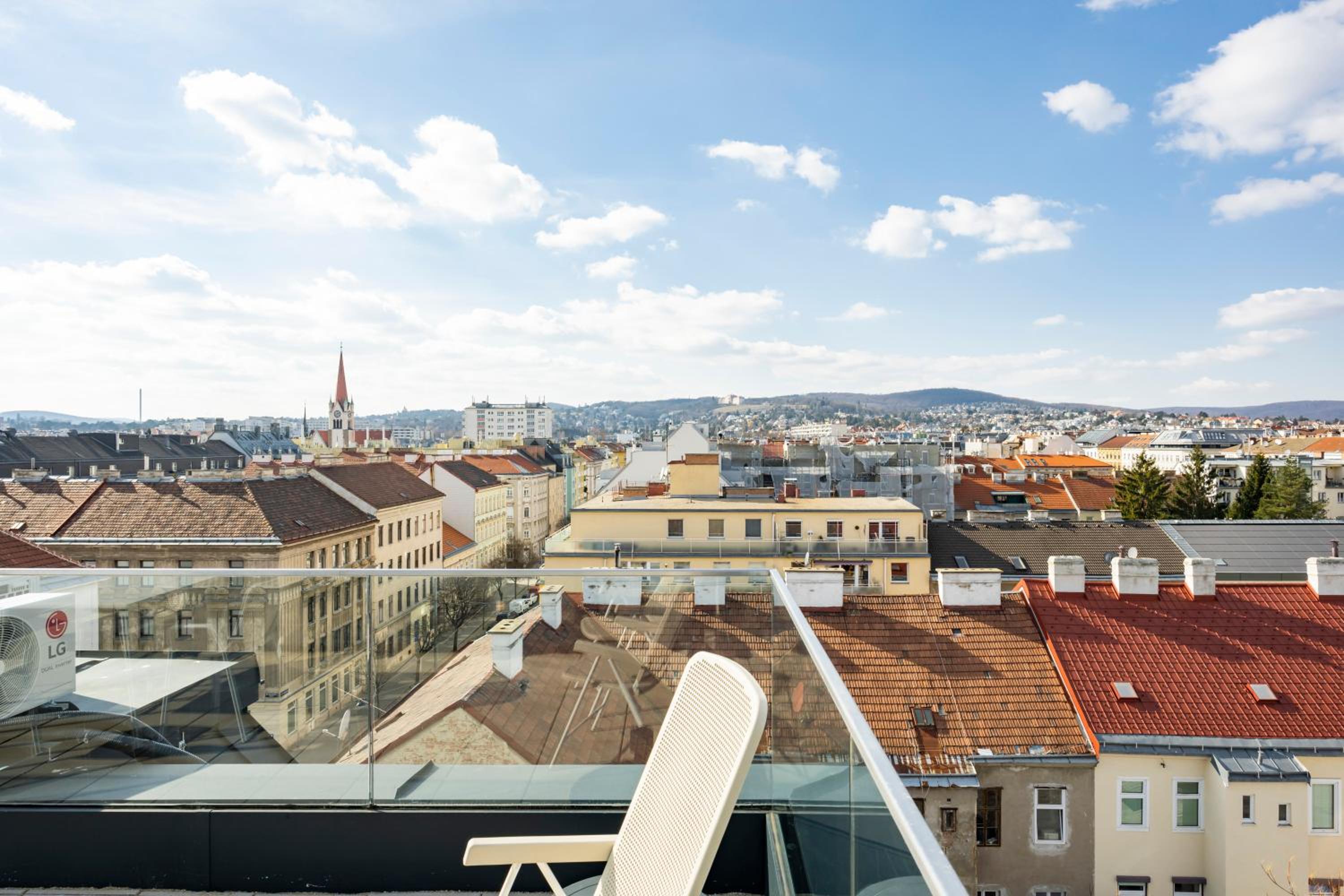 Rooftop Apartments mit großer Terrasse