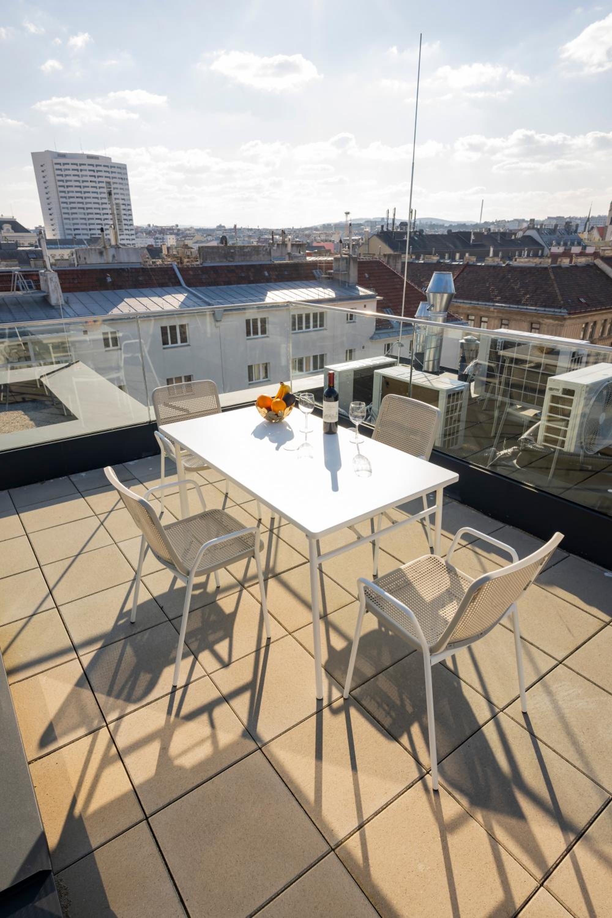 Rooftop Apartments mit großer Terrasse