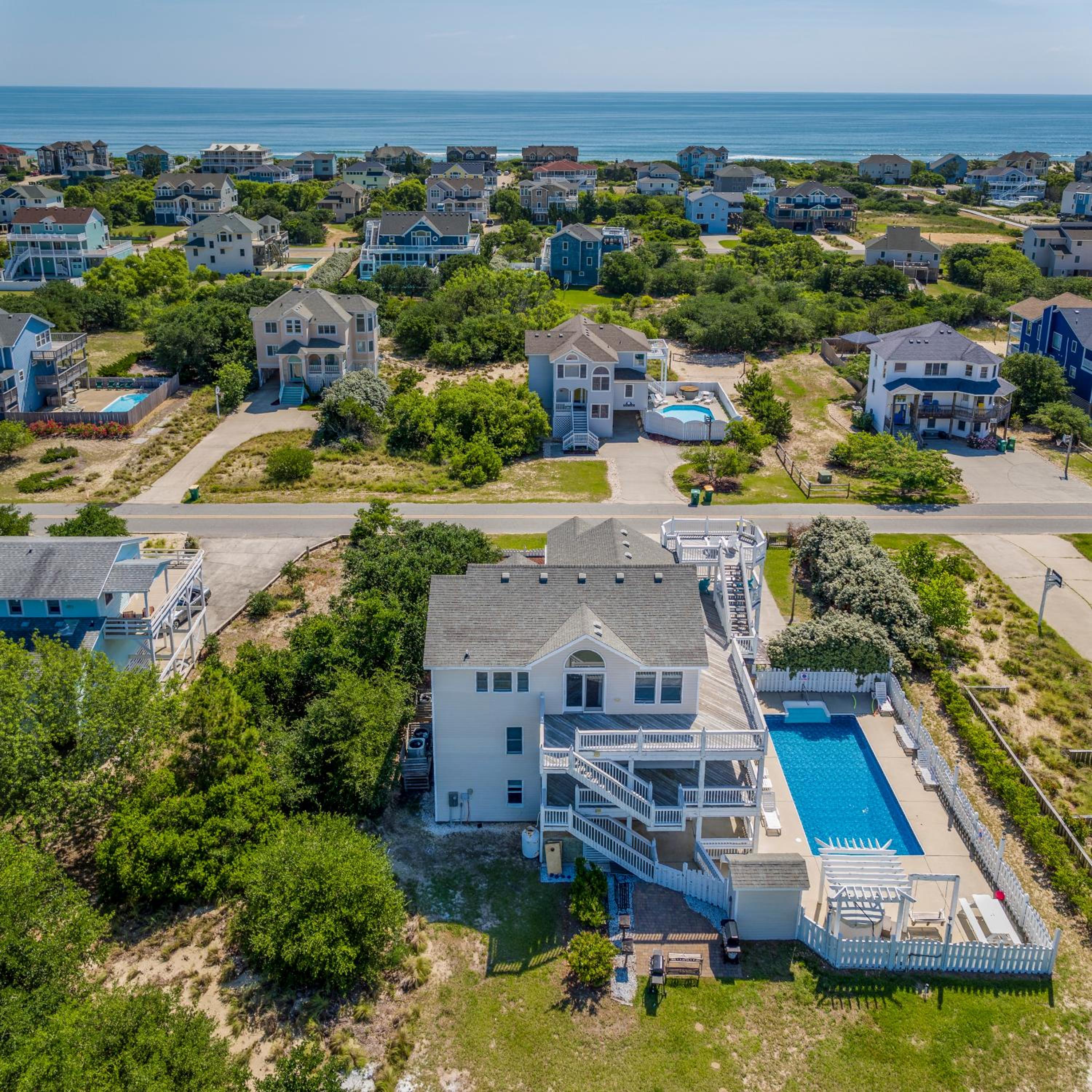 Mare Nostrum - Corolla, Whalehead, 430 Yds to Beach, Ocean View, Pool, Hot Tub, Events, Flex Stays view 2