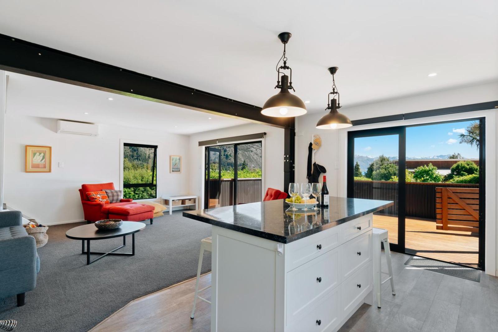 Views on Parry - Lake Hāwea Holiday Home view 5