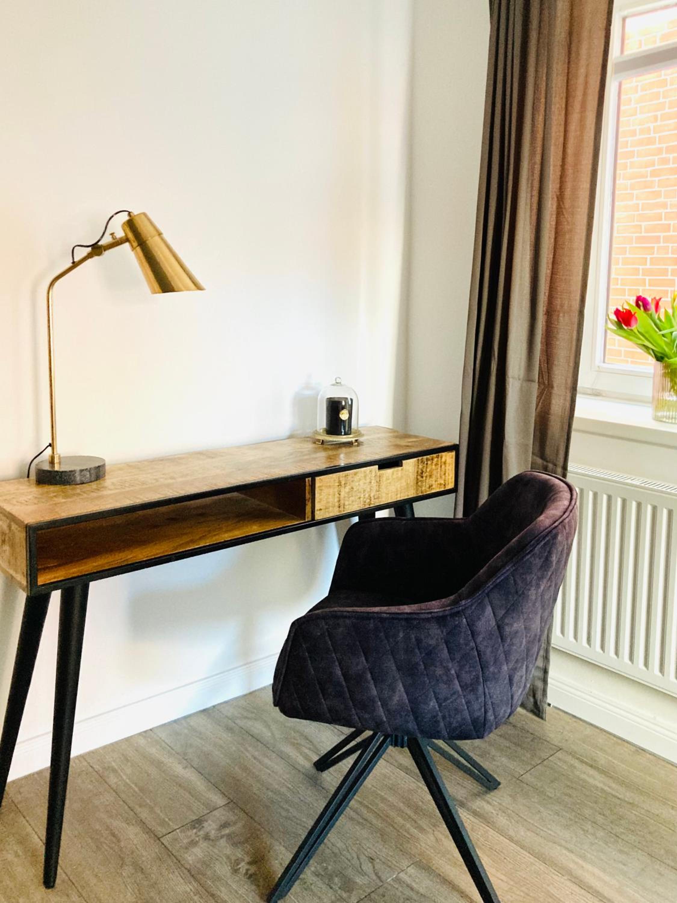Die Stader Ferienwohnung mit Terrasse en Stade — hotel room