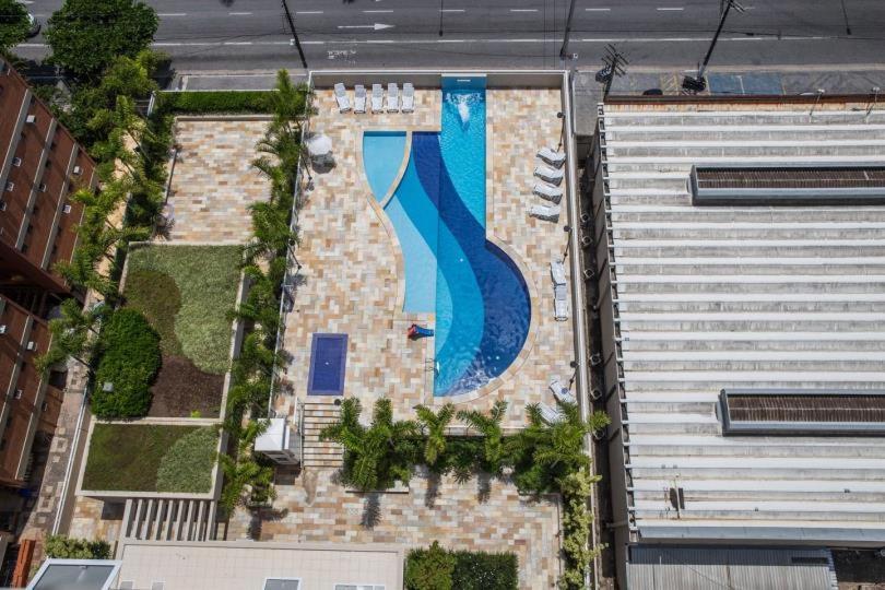 Apê Novo Vista Mar Varanda Gourmet Fliperama Sinuca Choppeira Churrasqueira view 3
