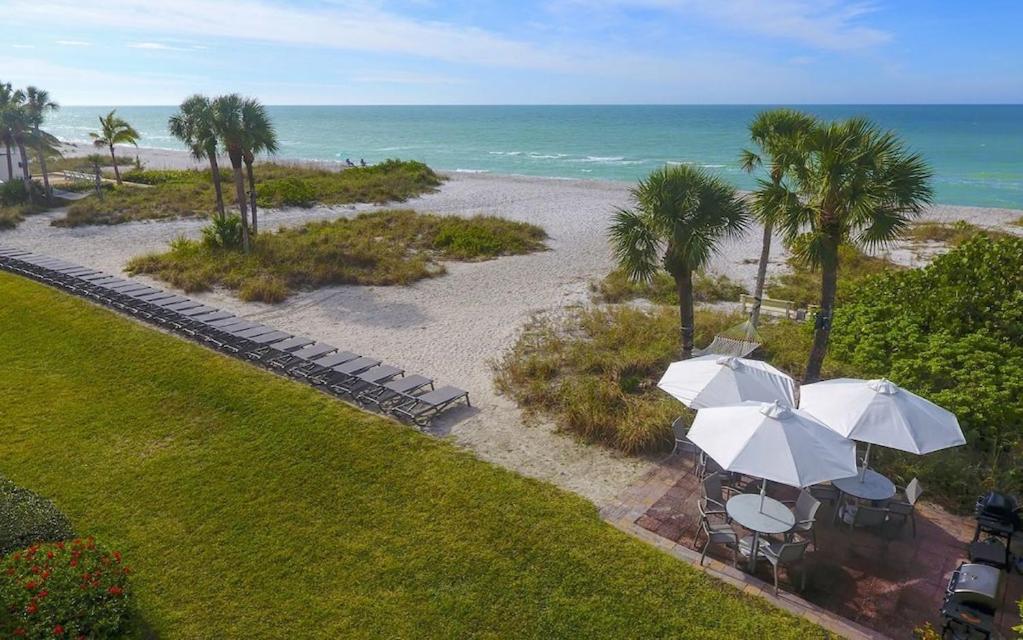 LaPlaya 201C Breathtaking Gulf panorama from this corner end unit with a private stairway to the beach view 4
