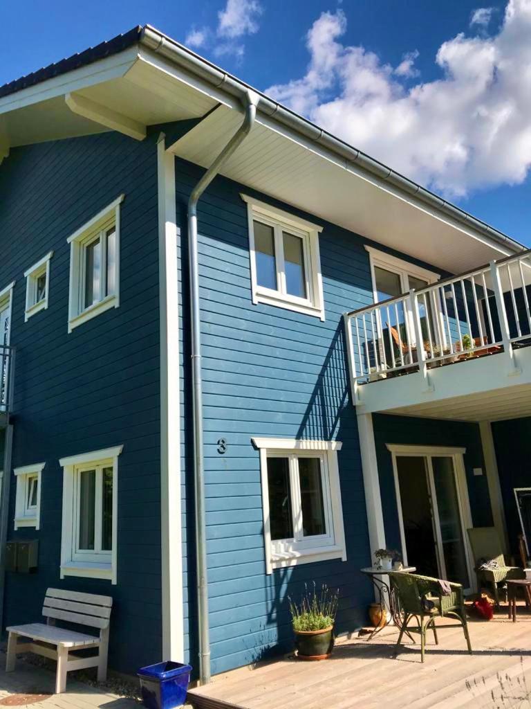 Gemütliche Wohnung mit Sonnenterrasse im blauen Holzhaus view 4