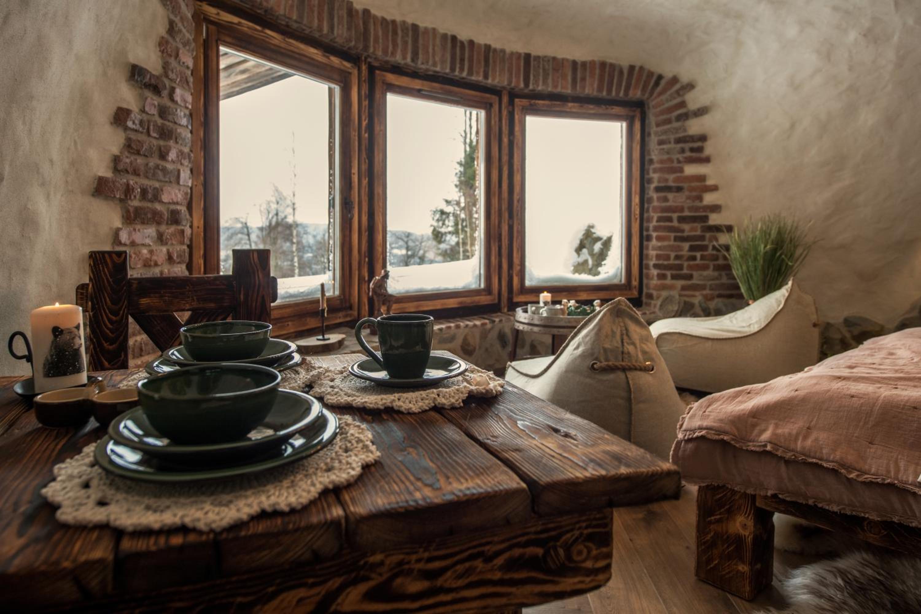 Osada Jaworzyny - Domek Hobbita z jaskinią SPA view 4