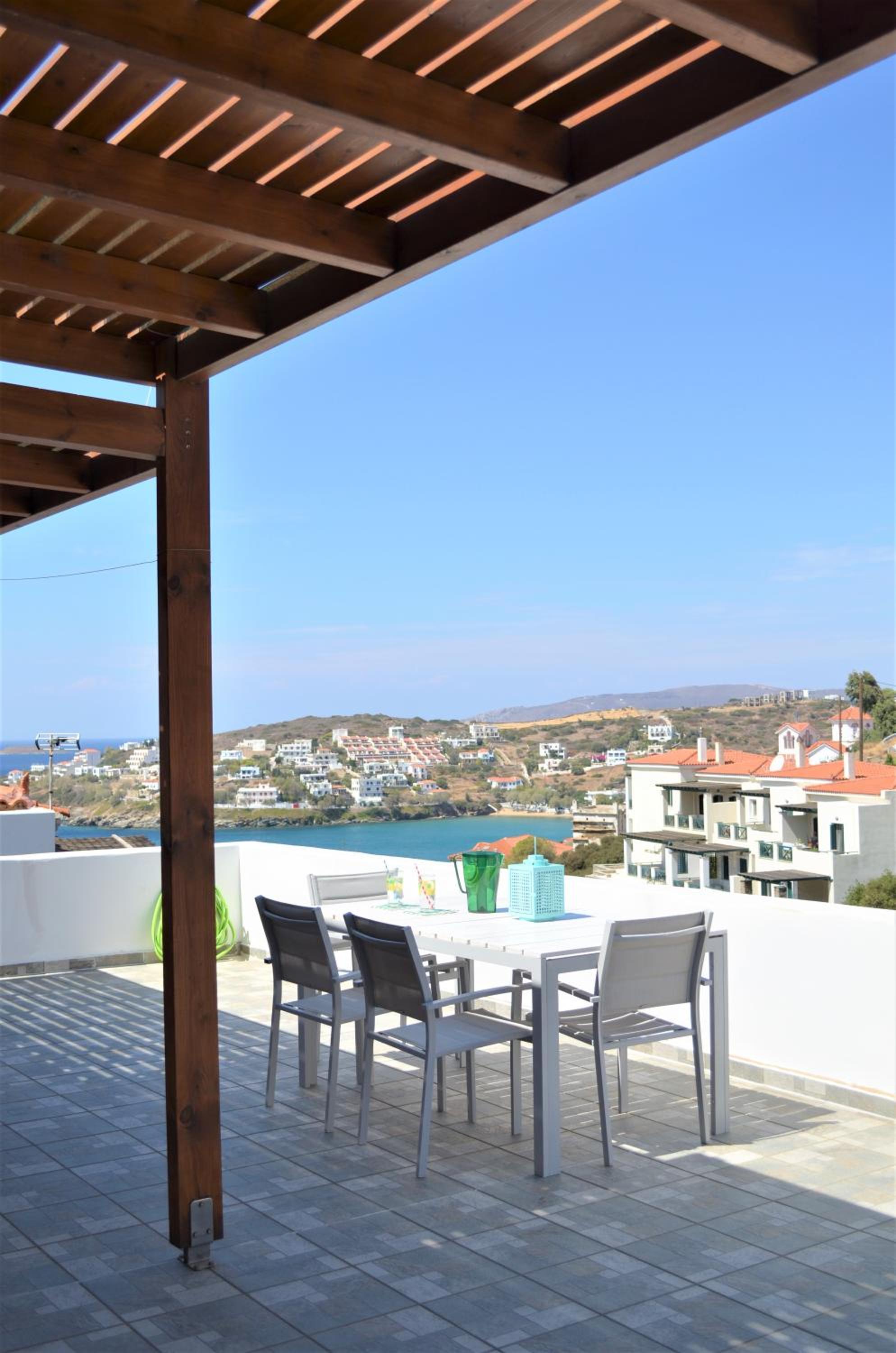 Afroditi's Terrace View en Batsi — balance & terrace
