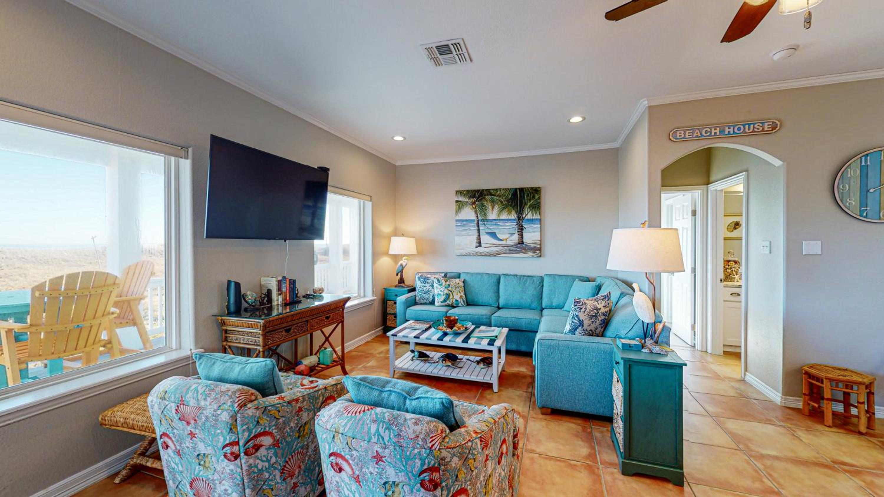 KD664 4BR Home, Full Gulf Views From Third Floor Balcony, property features 1st Floor Game Room view 3