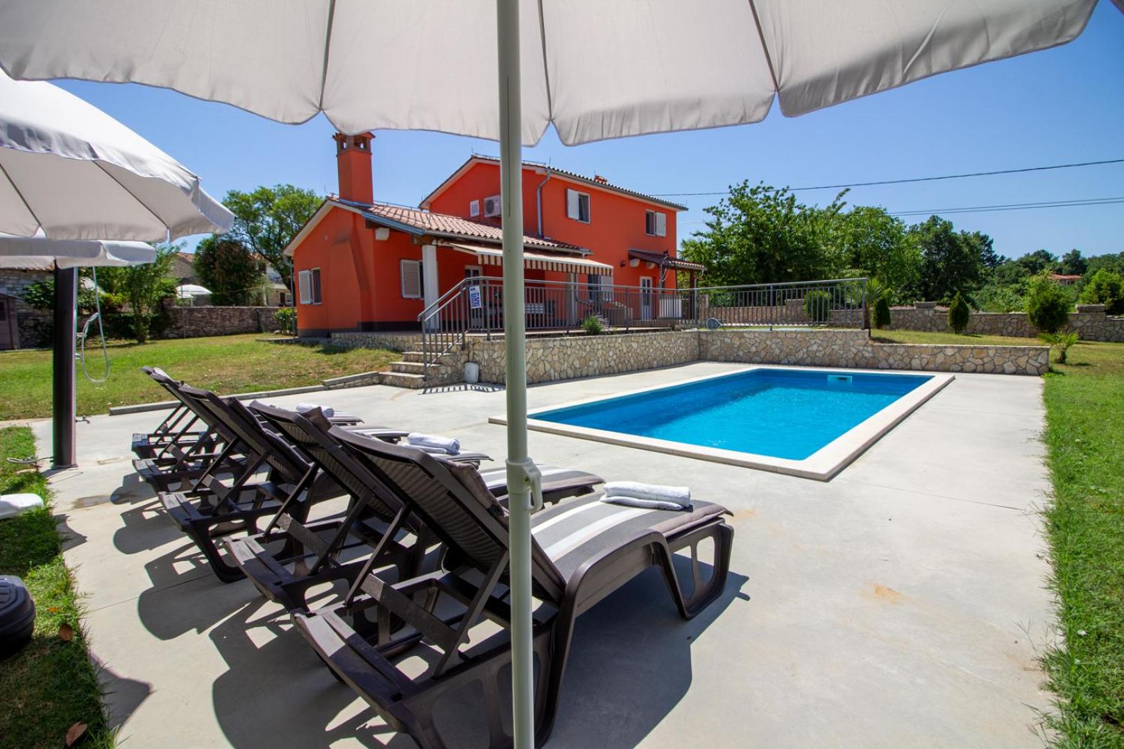Cozy villa Marina with private pool in Labin view 5