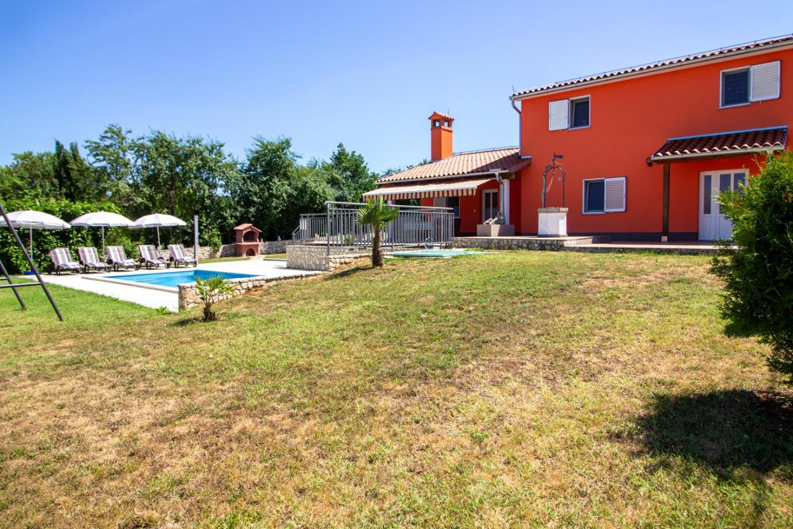 Cozy villa Marina with private pool in Labin view 3