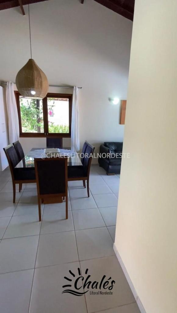 Chalé com piscina privada vista mar-Zumbi-RN