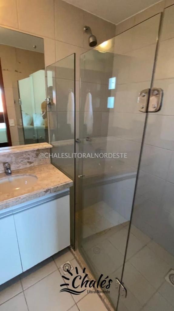 Chalé com piscina privada vista mar-Zumbi-RN