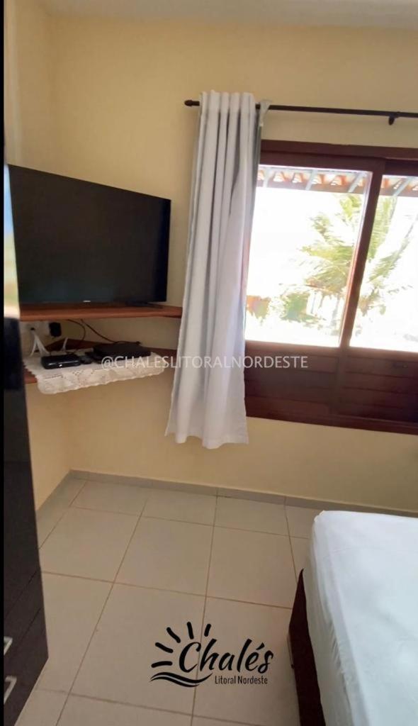 Chalé com piscina privada vista mar-Zumbi-RN