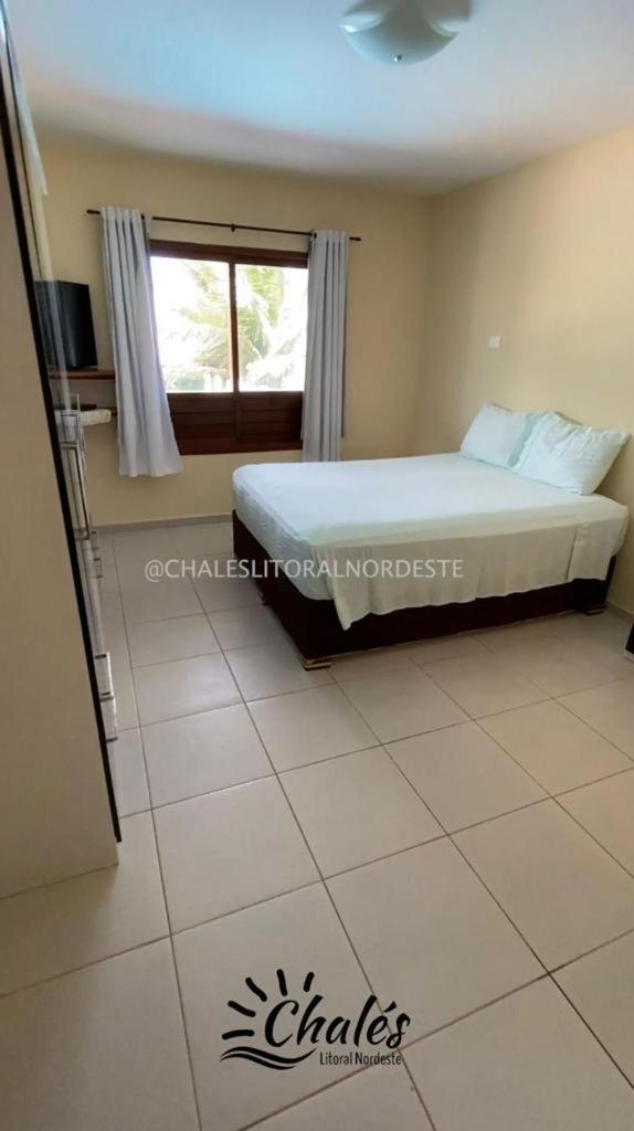 Chalé com piscina privada vista mar-Zumbi-RN