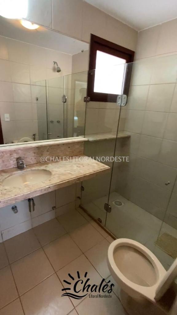 Chalé com piscina privada vista mar-Zumbi-RN