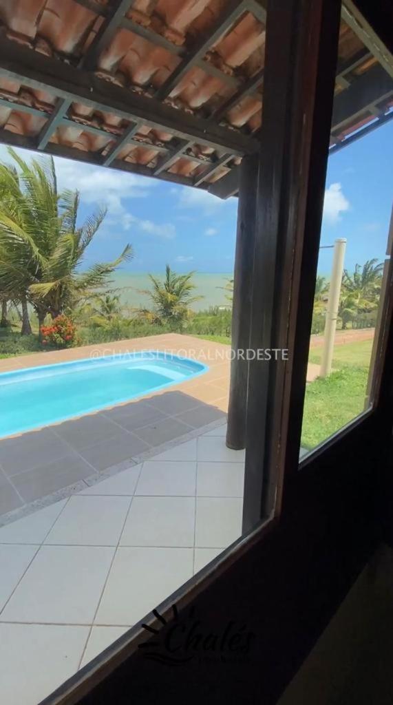 Chalé com piscina privada vista mar-Zumbi-RN