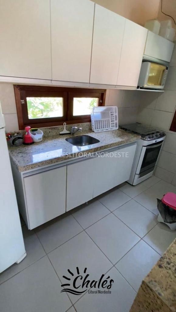 Chalé com piscina privada vista mar-Zumbi-RN