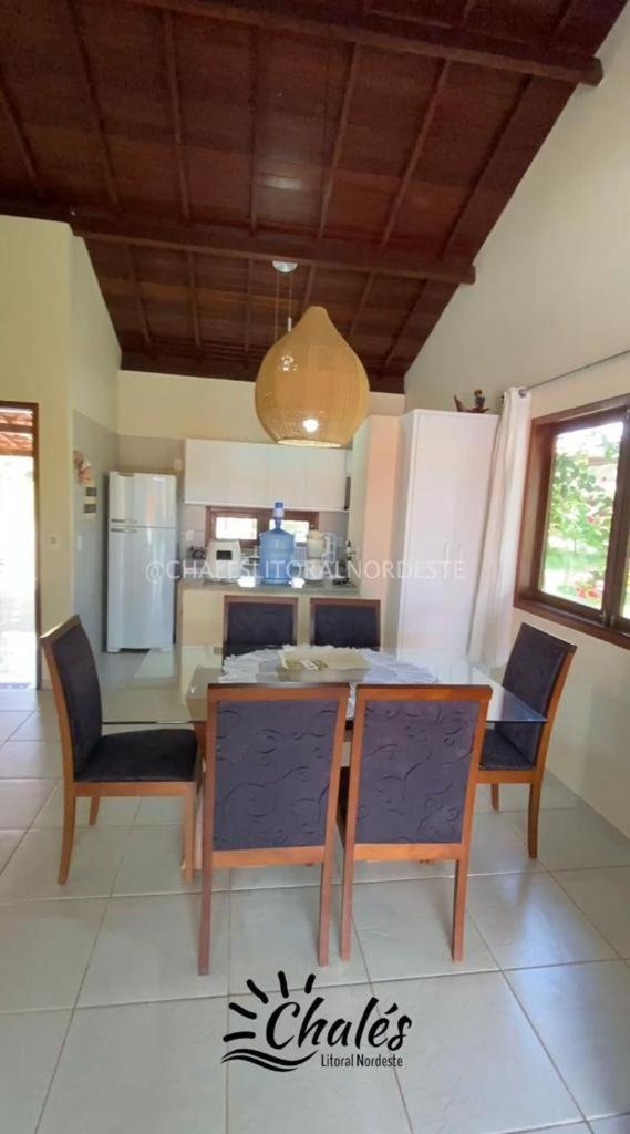 Chalé com piscina privada vista mar-Zumbi-RN