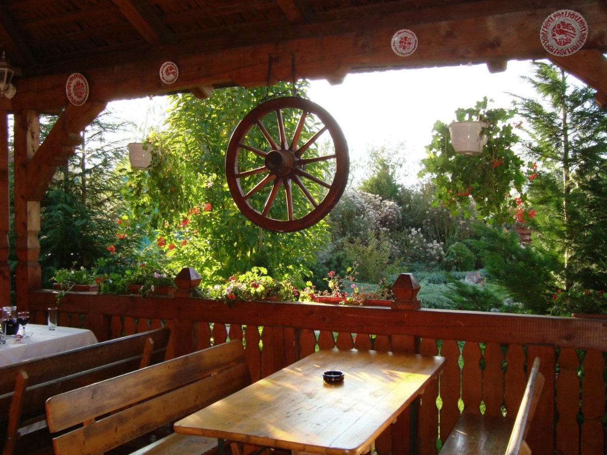 outdoor BBQ area