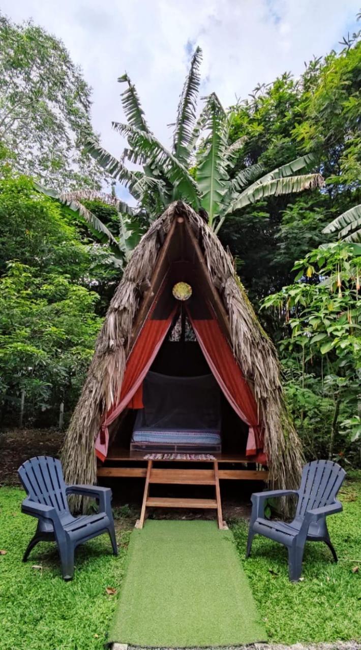 Centro Ananda, Cabina, Bambuszelt