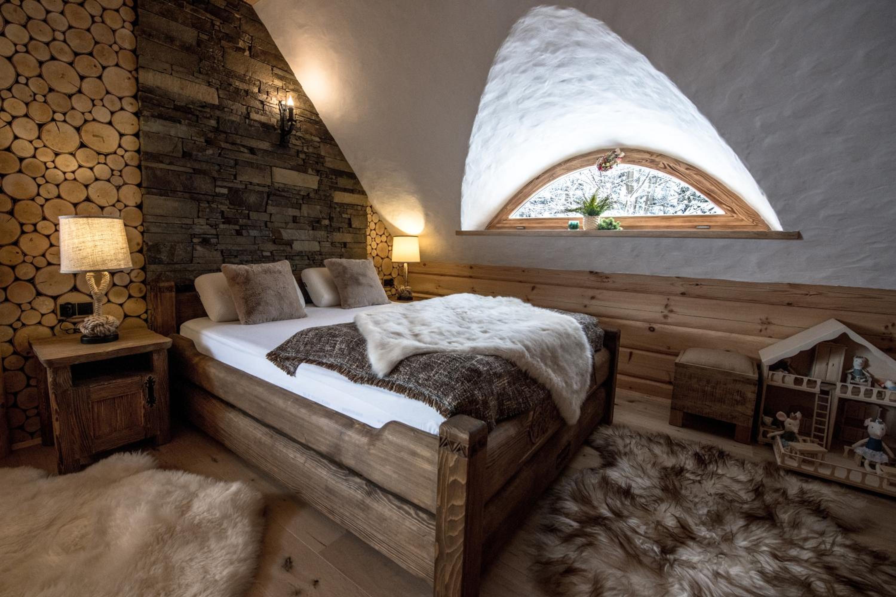Osada Jaworzyny Domek Kolędówka z jaskinią SPA view 5