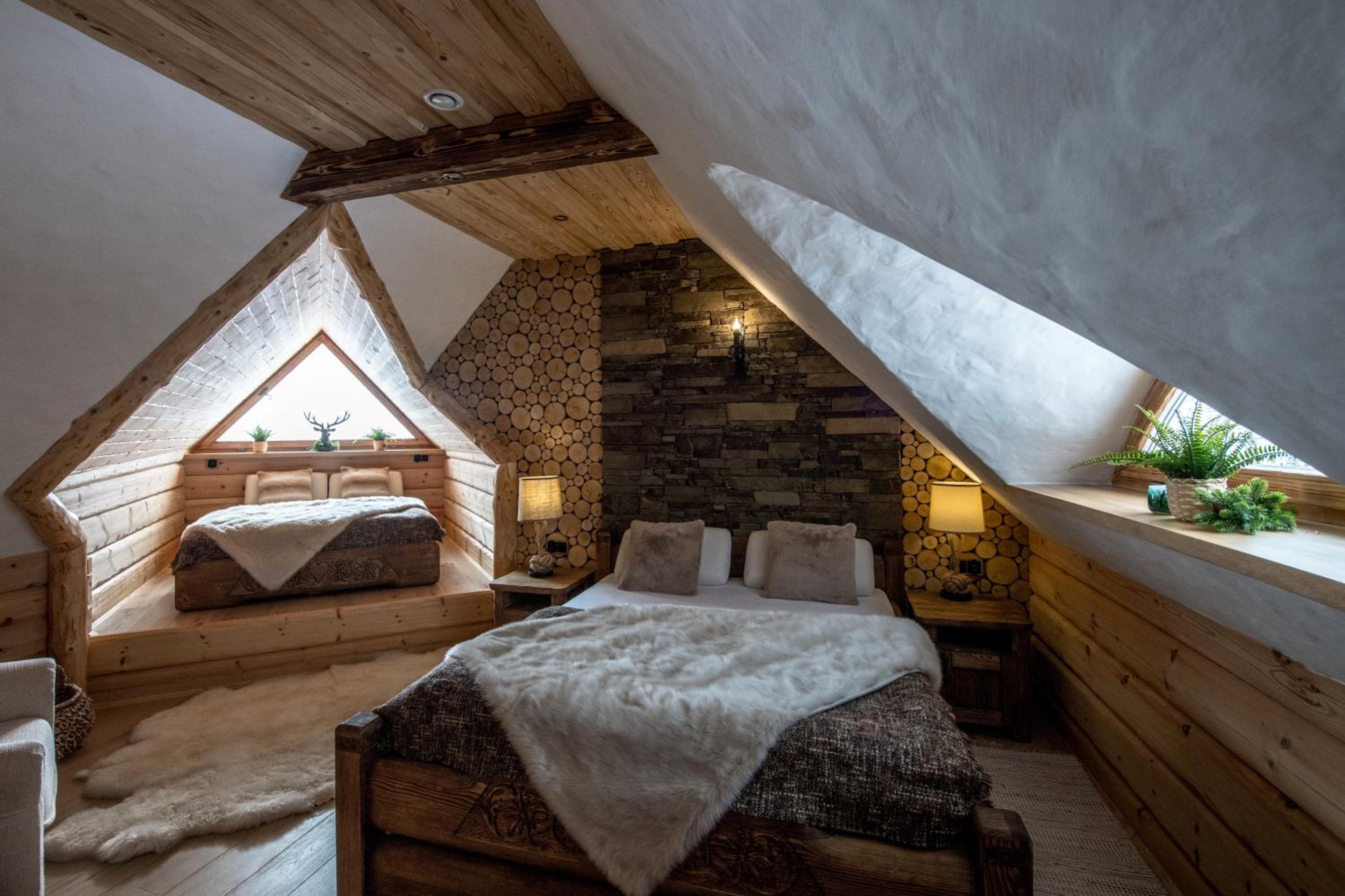 Osada Jaworzyny Domek Kolędówka z jaskinią SPA view 3