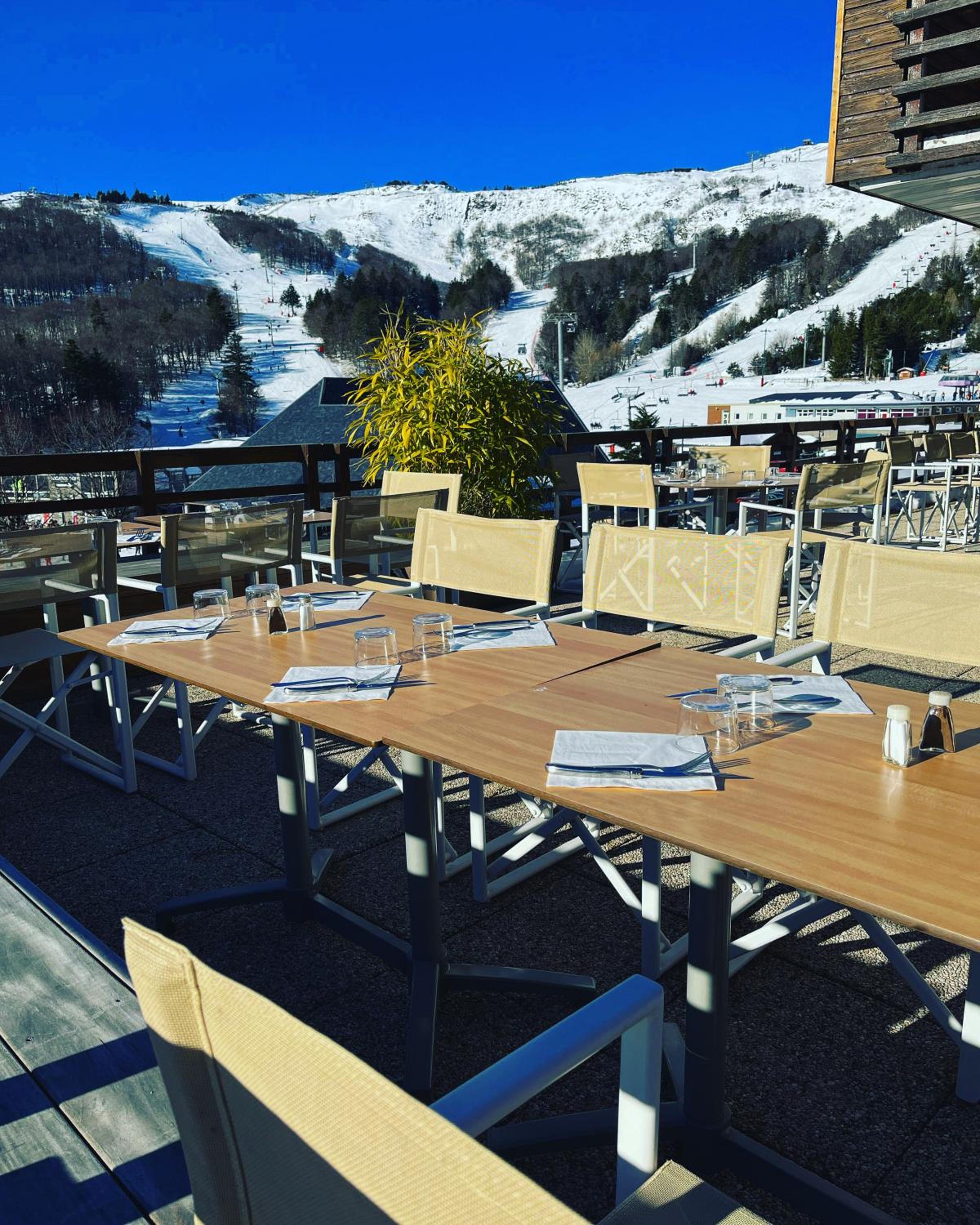 outdoor BBQ area
