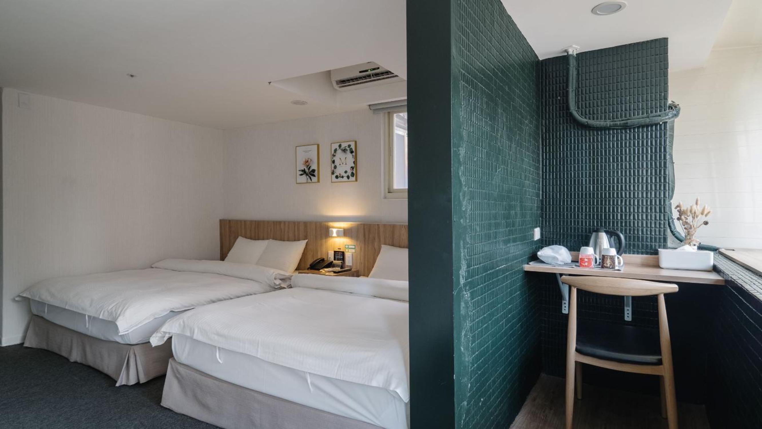Hotel attic