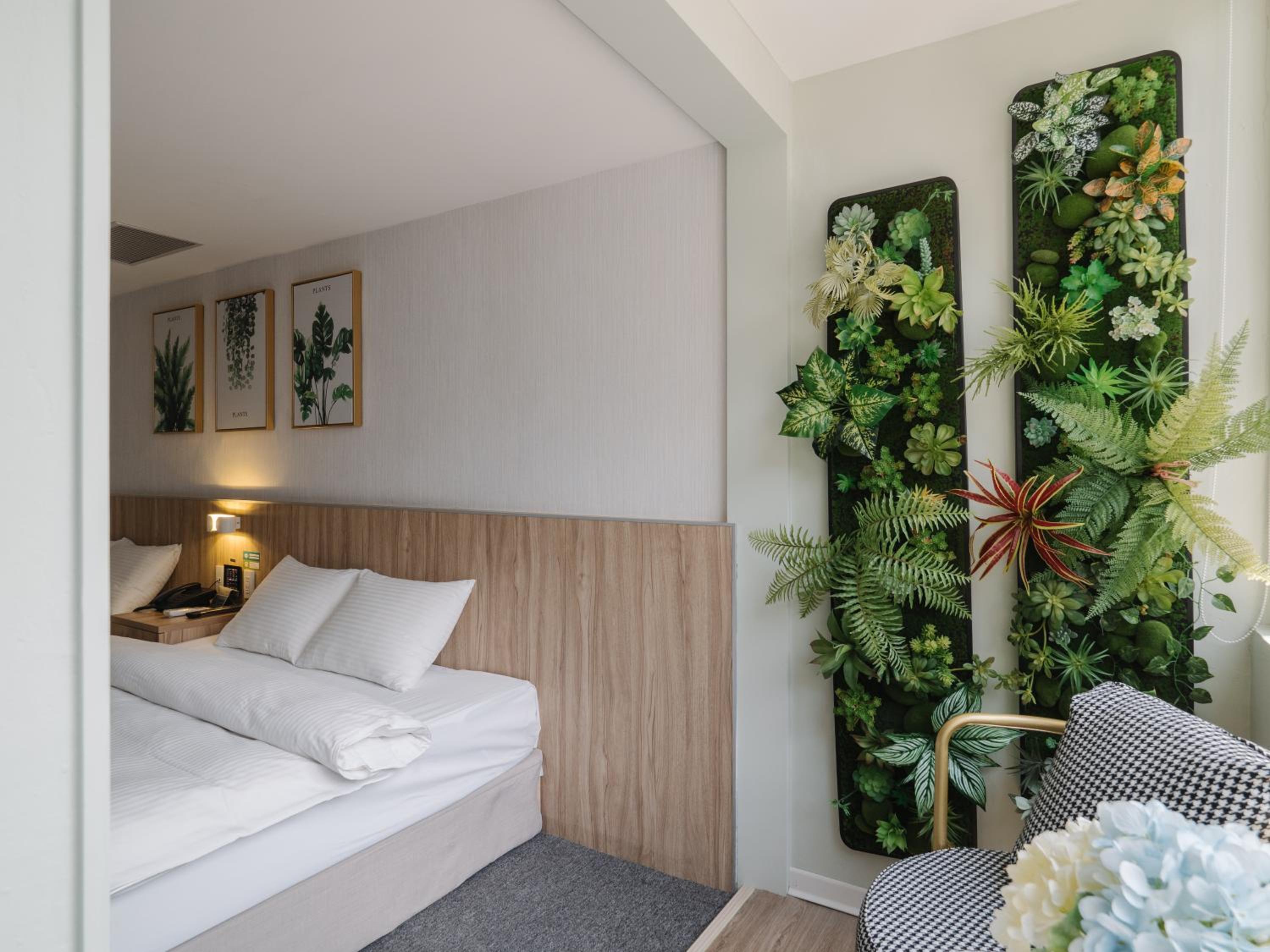 Hotel attic