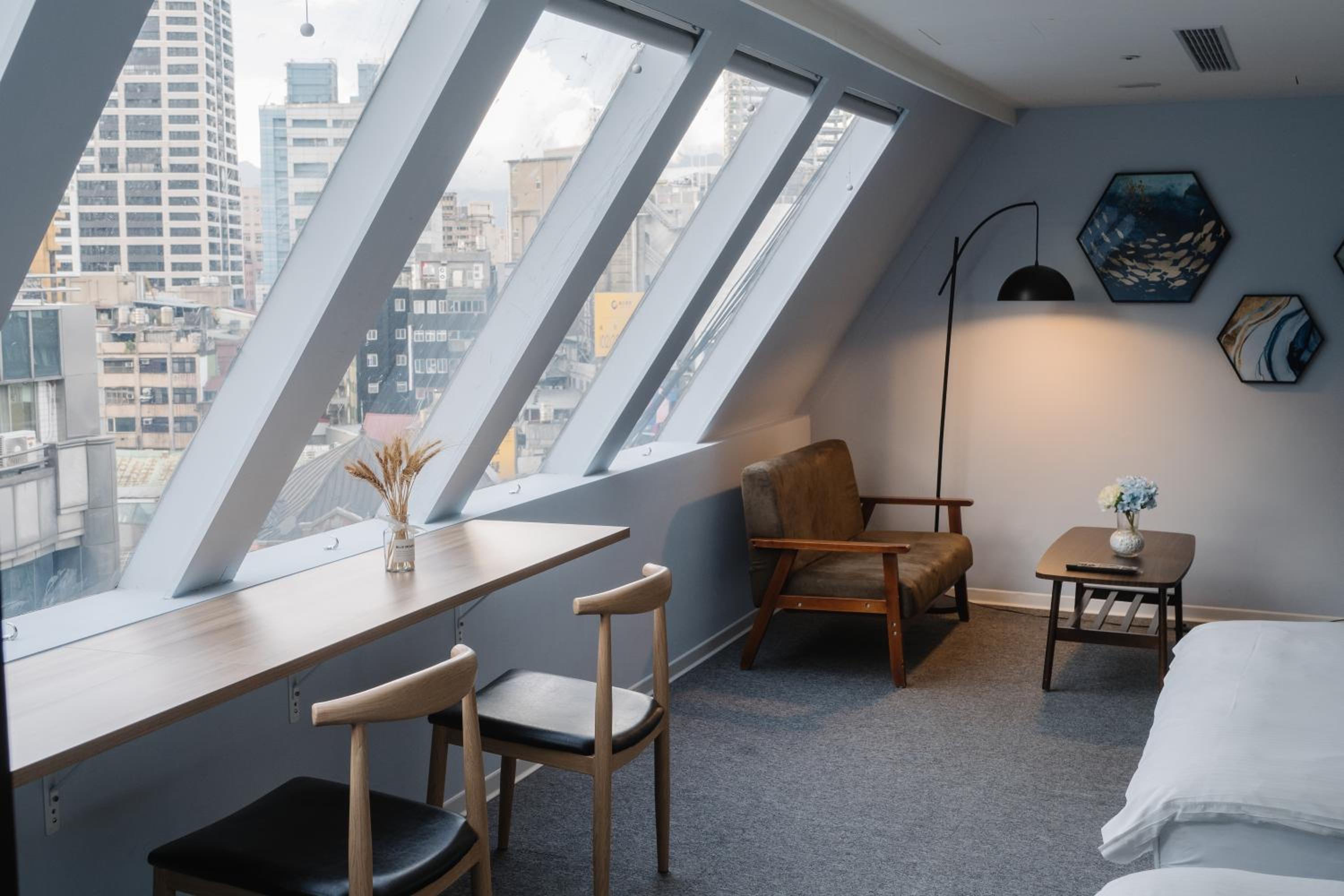 Hotel attic