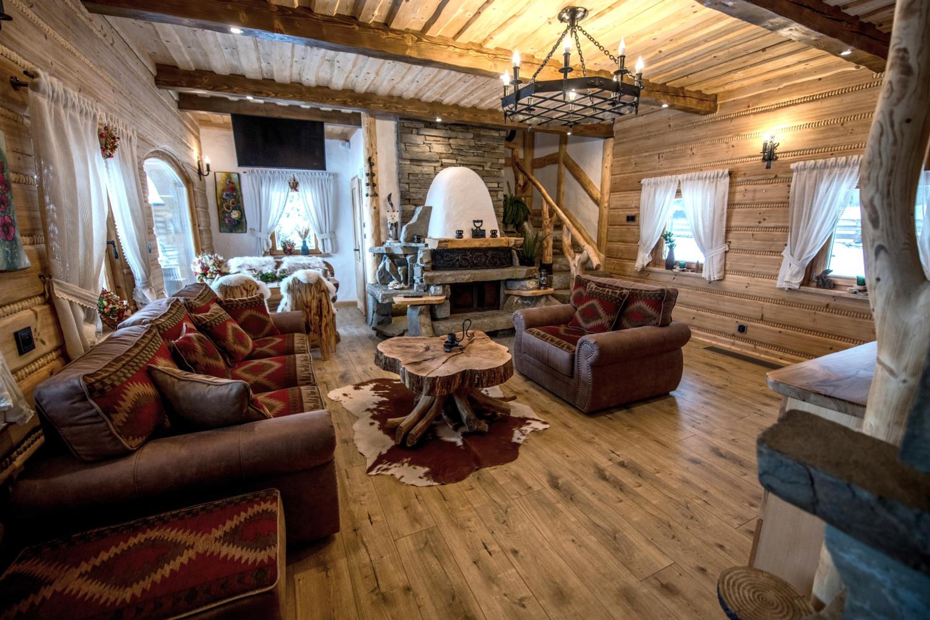Osada Jaworzyny Domek Groń z Jaskinią SPA view 2