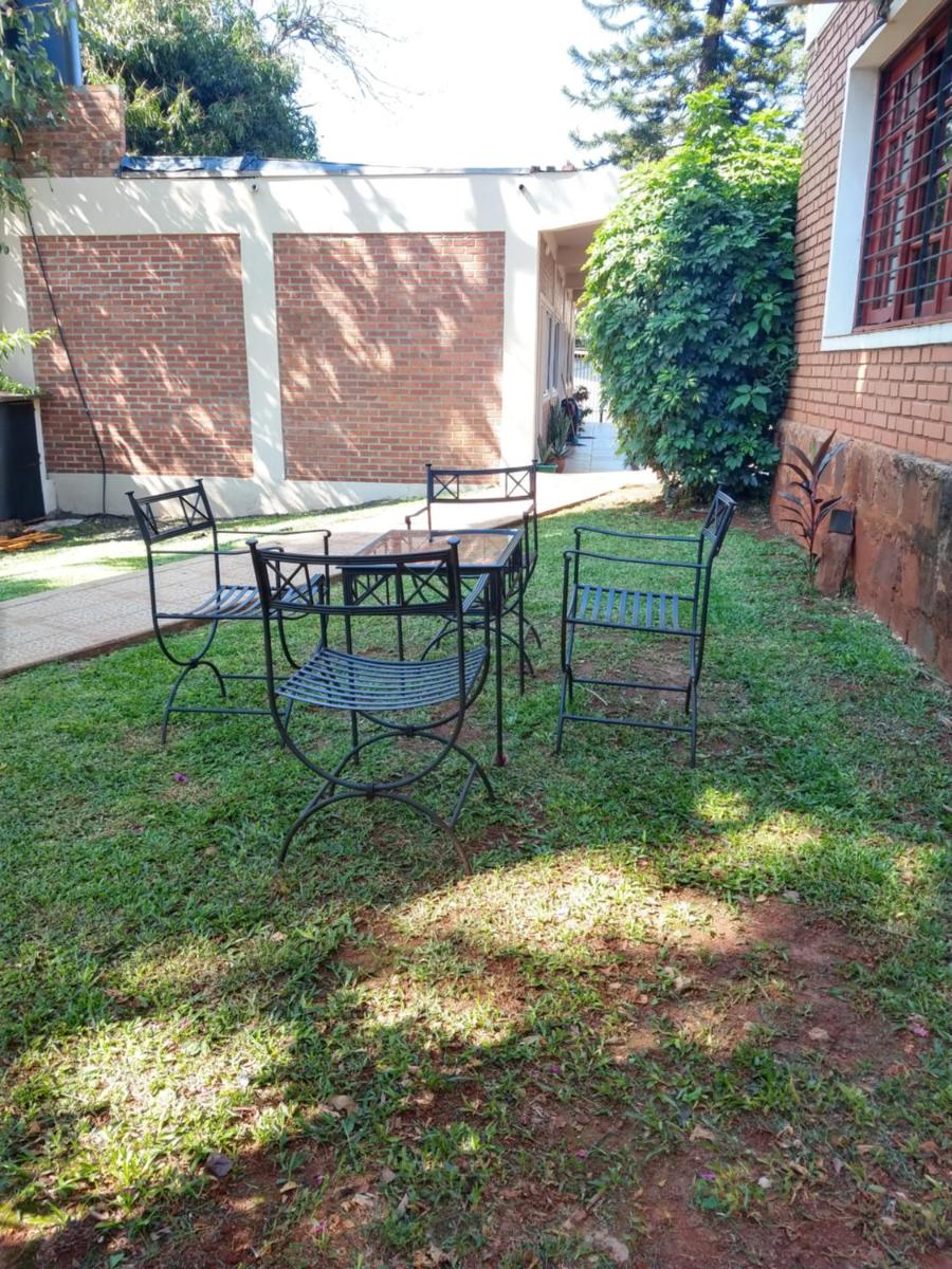 outdoor BBQ area