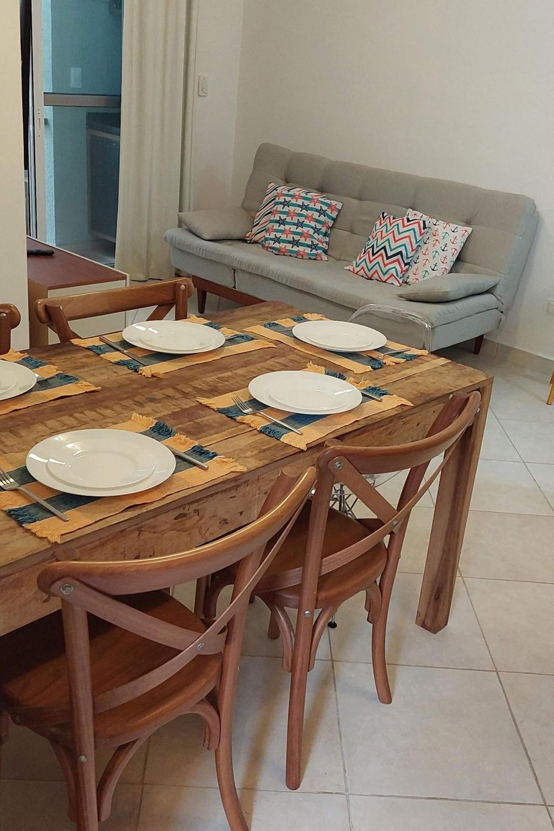 Apartamento Ubatuba Itaguá - ar - wifi
