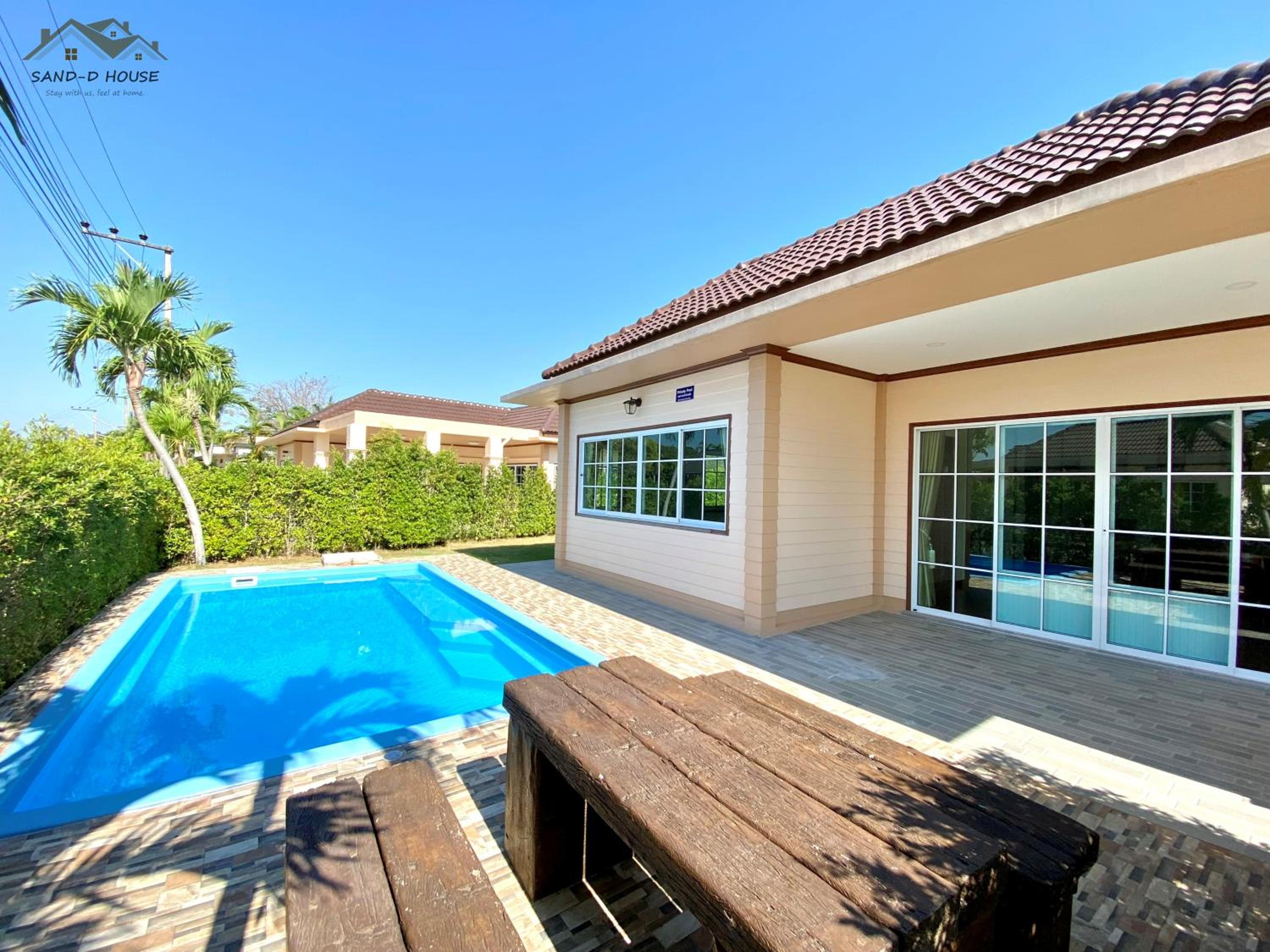 Sand-D House Pool villa B30 at Rock Garden Beach Resort Rayong view 3