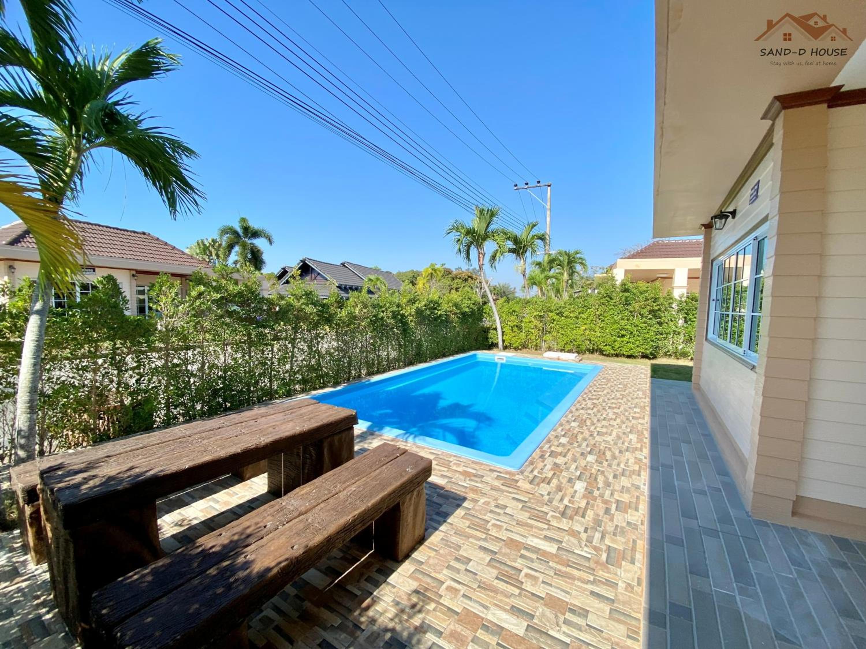 Sand-D House Pool villa B30 at Rock Garden Beach Resort Rayong view 4