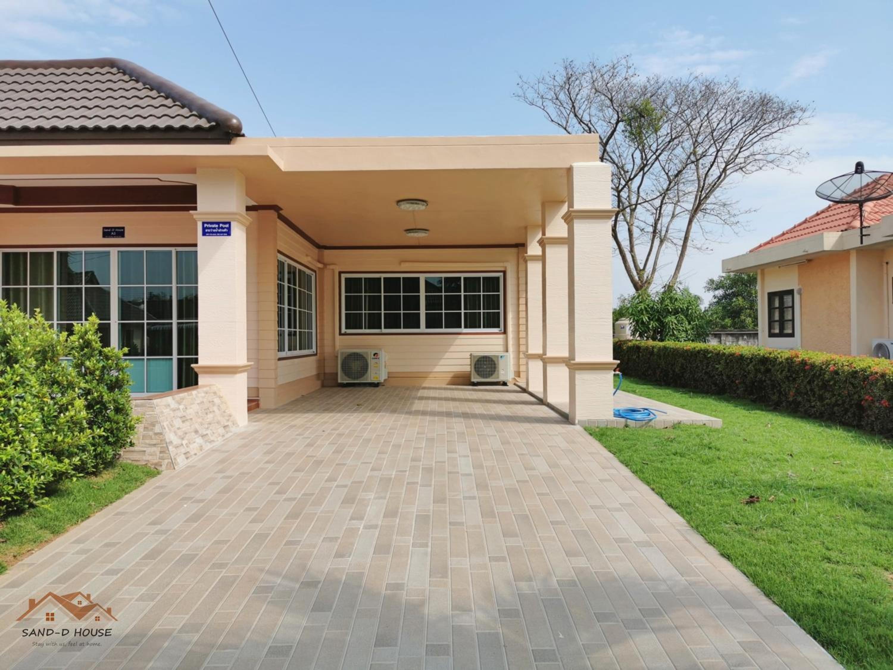 Sand-D House Pool Villa A3 at Rock Garden Beach Resort Rayong view 3