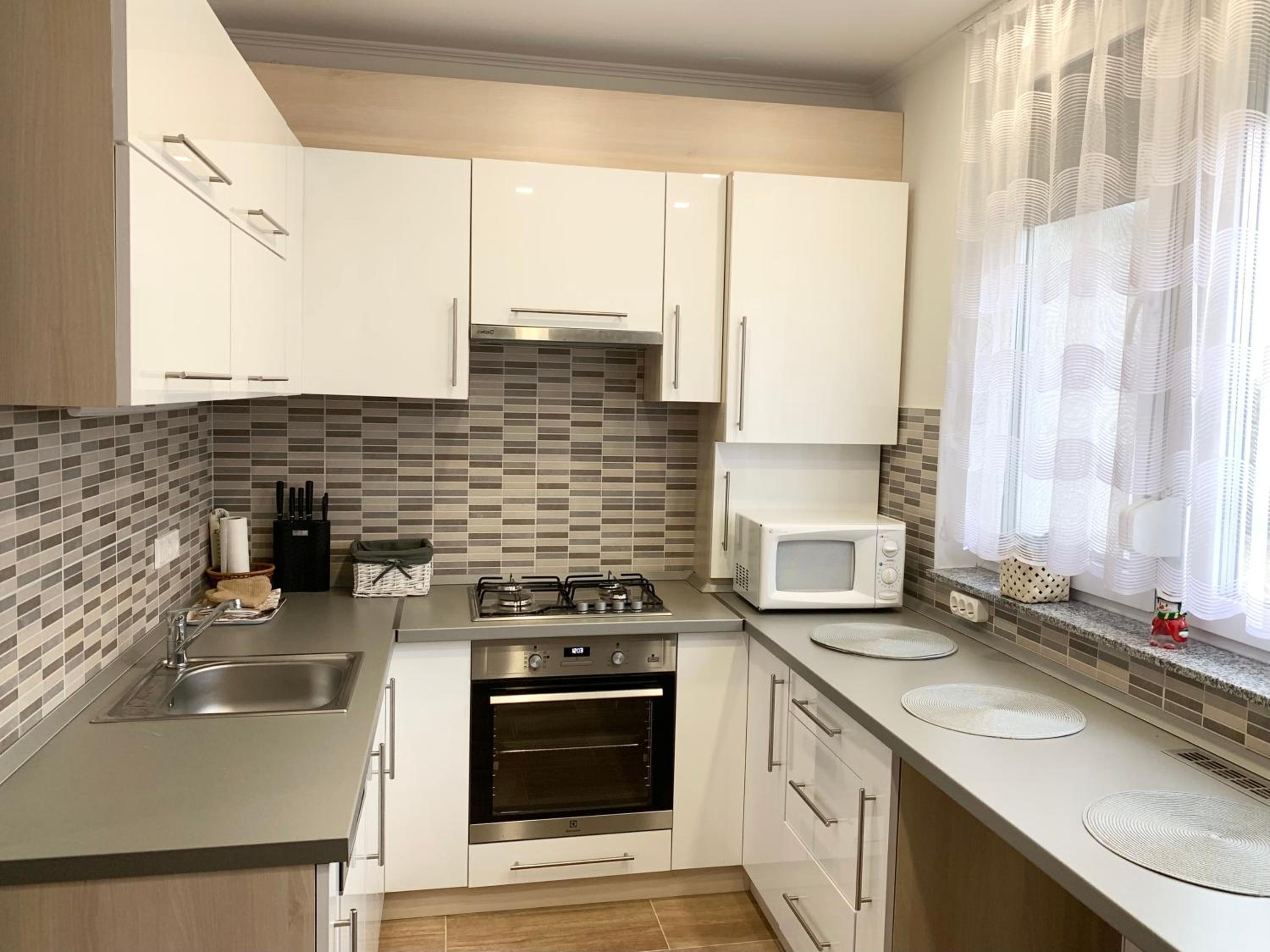 Modern two bedroom flat with balcony